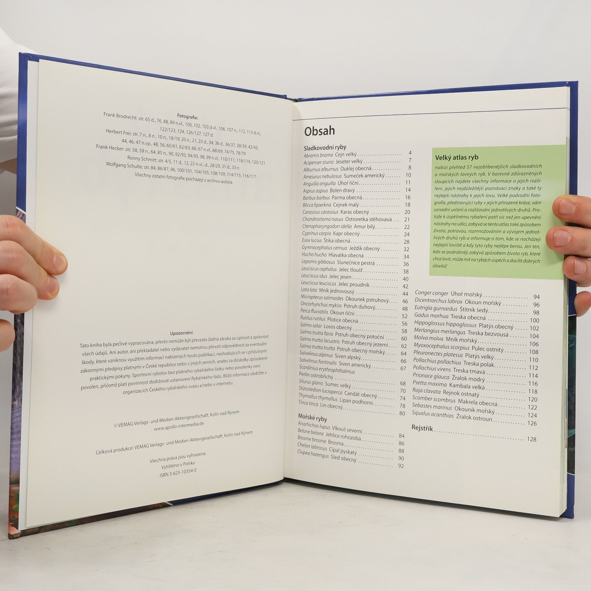 Andreas Janitzki Velký atlas ryb