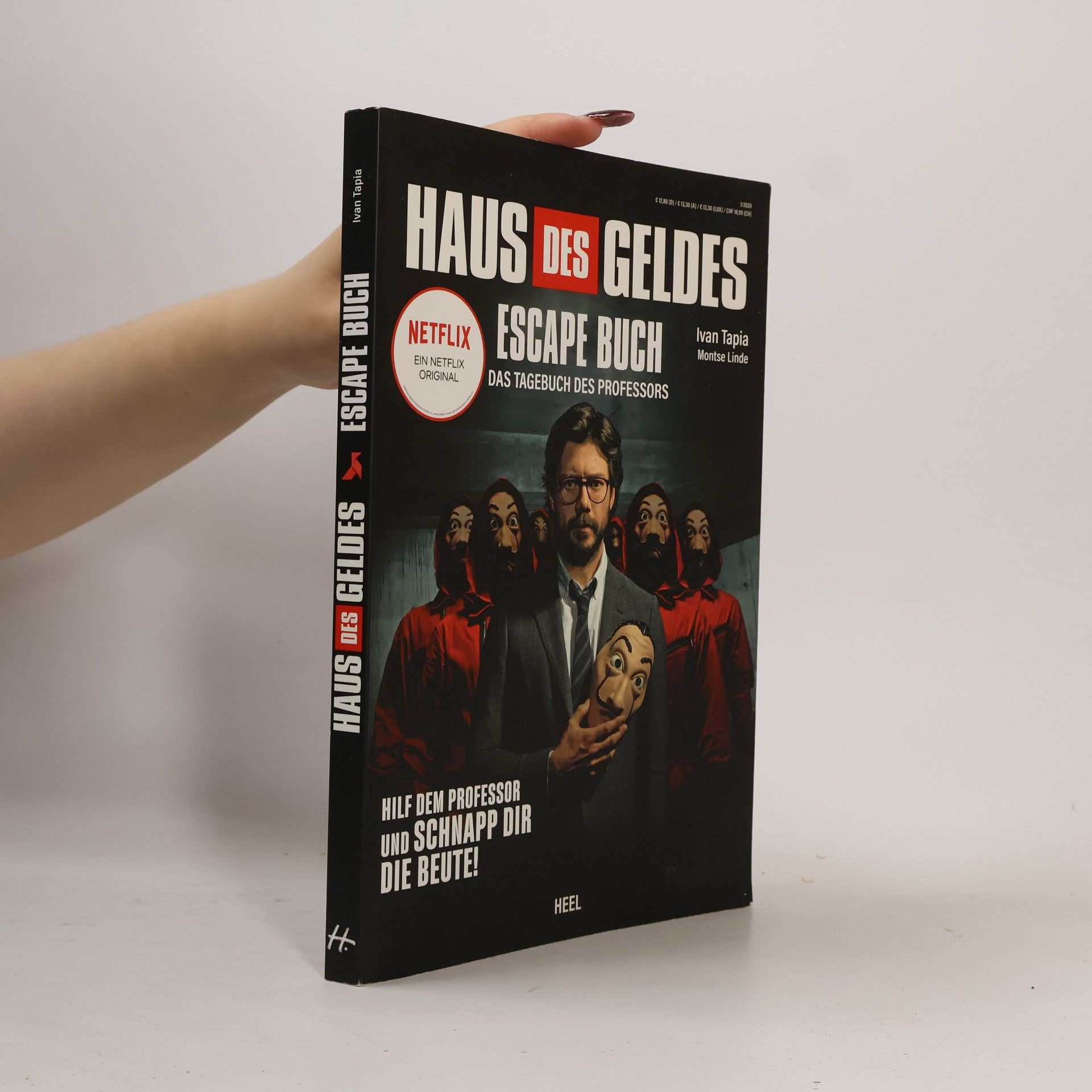 Montse Linde Haus des Geldes. Escape Buch