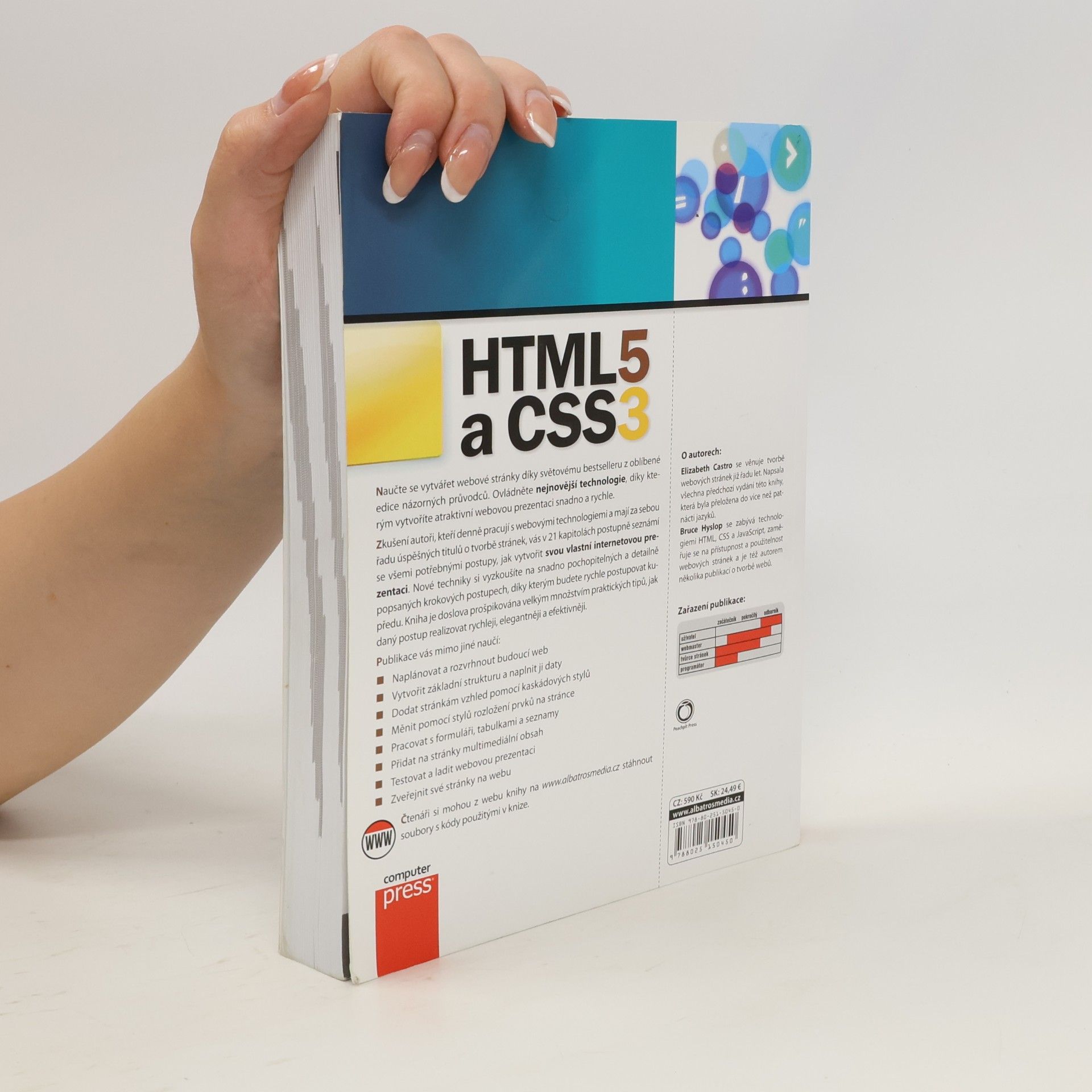 Elizabeth Castro HTML5 a CSS3. Názorný průvodce tvorbou WWW stránek