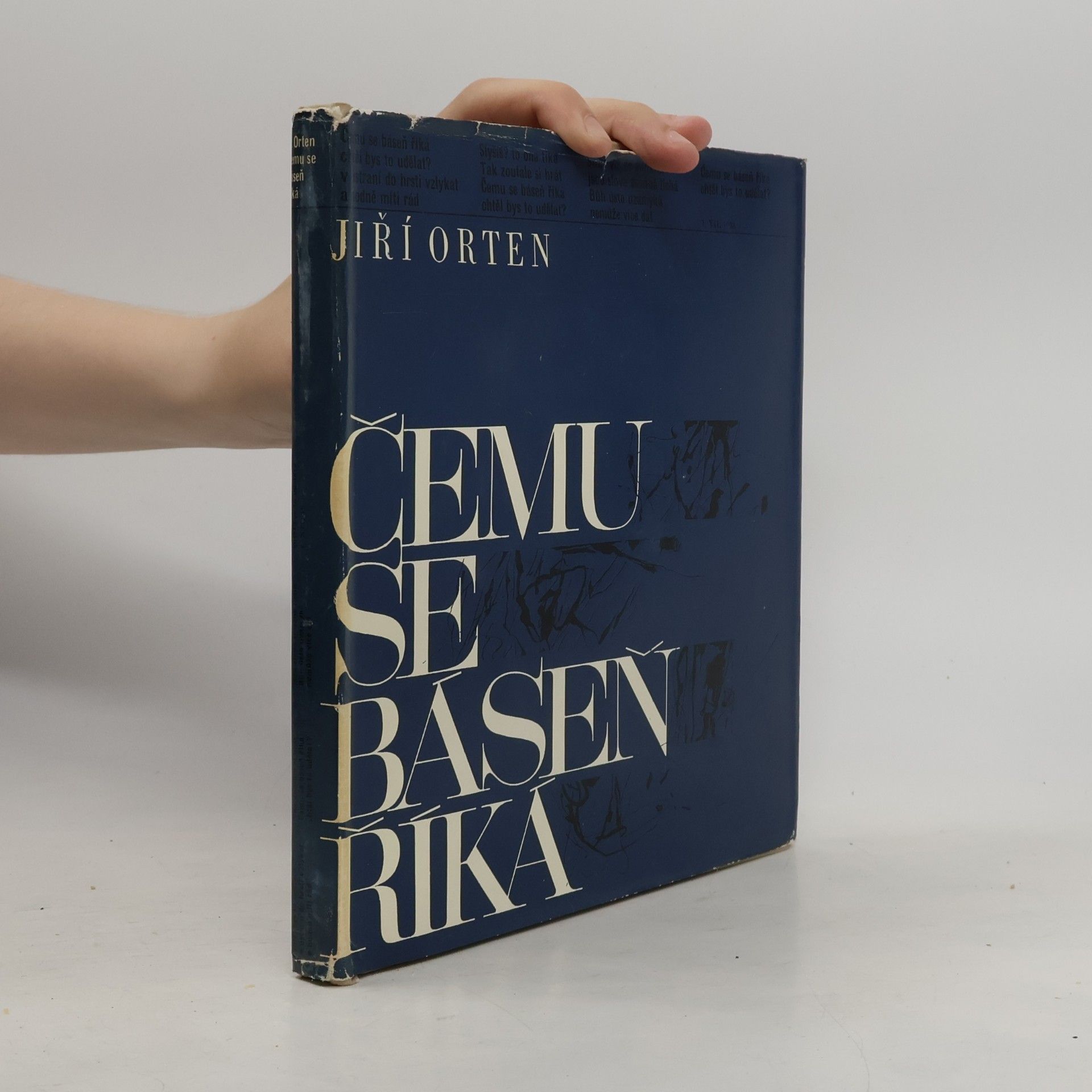 Antonín Brousek Čemu se báseň říká