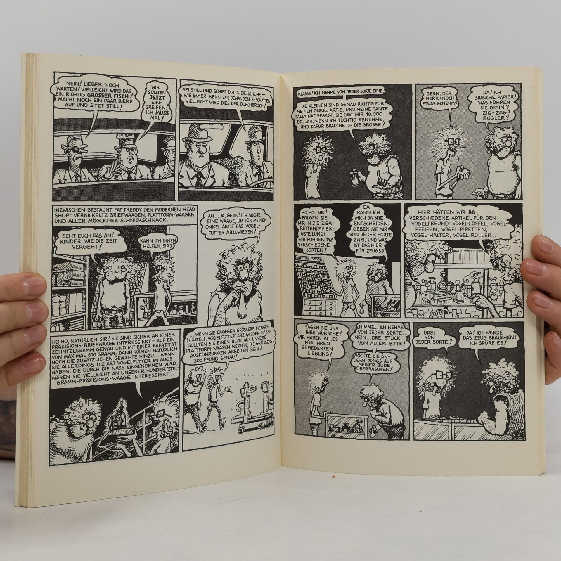 Gilbert Shelton Die 7te Reise. Der Fabulous Furry Freak Brothers