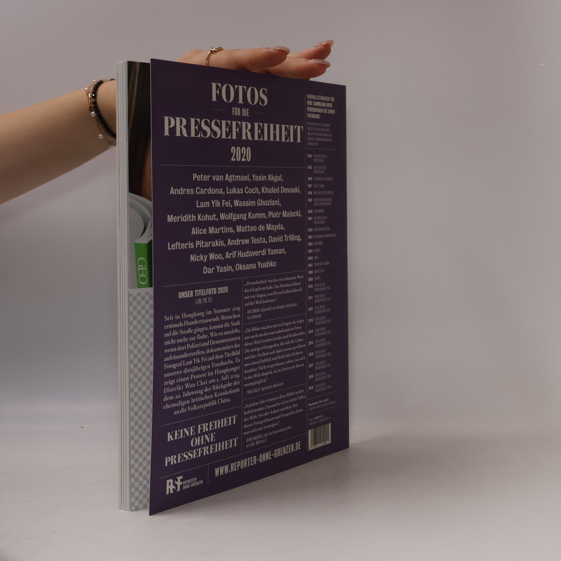 Autorenkollektiv Fotos für die Pressefreiheit 2020