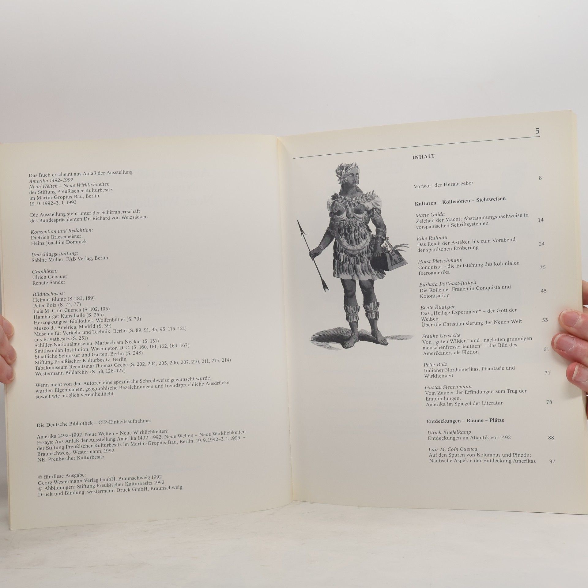 Kolektív autorov Amerika 1492 - 1992, neue Welten - neue Wirklichkeiten (Essays)