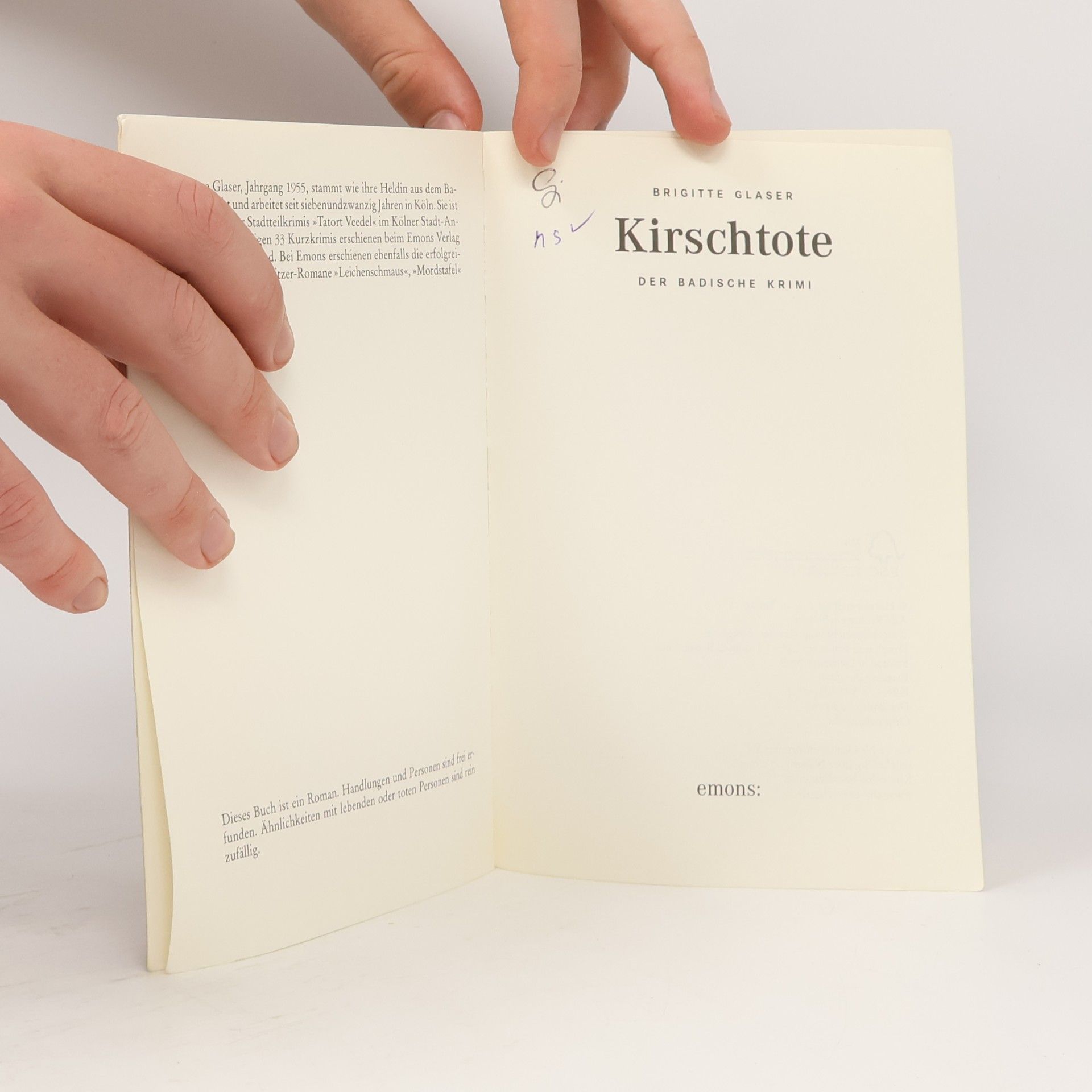 Brigitte Glaser Kirschtote