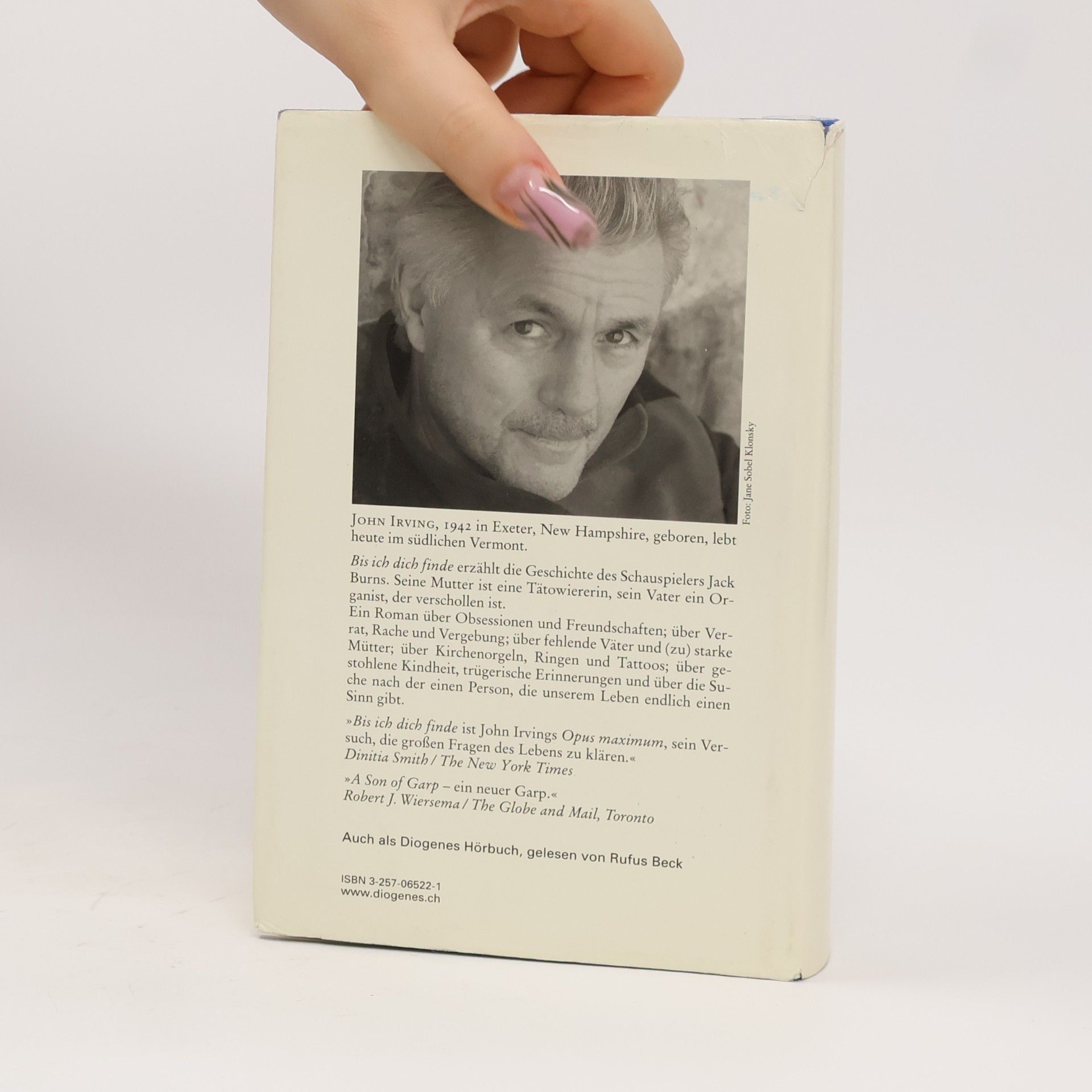 John Irving Bis ich dich finde