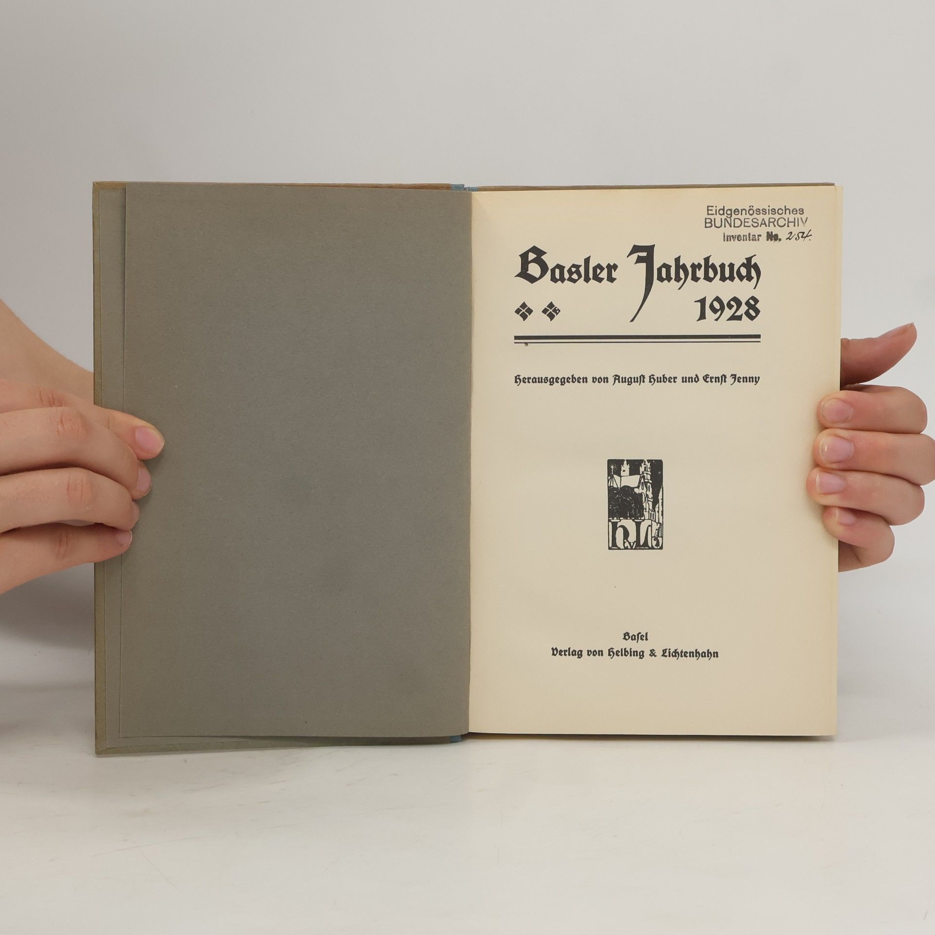 Autorenkollektiv Basler Jahrbuch 1928