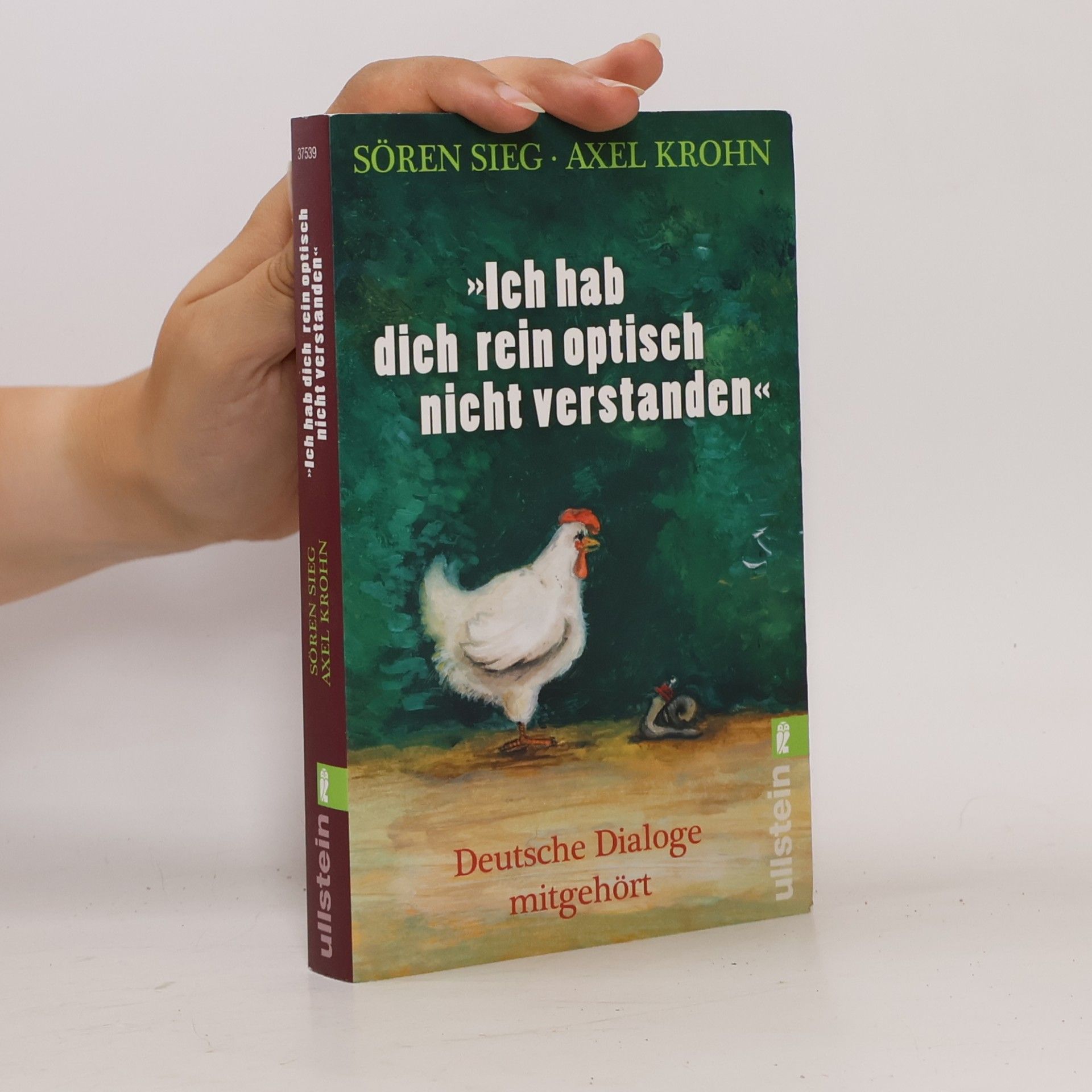 Sören Sieg 'Ich hab dich rein optisch nicht verstanden!'