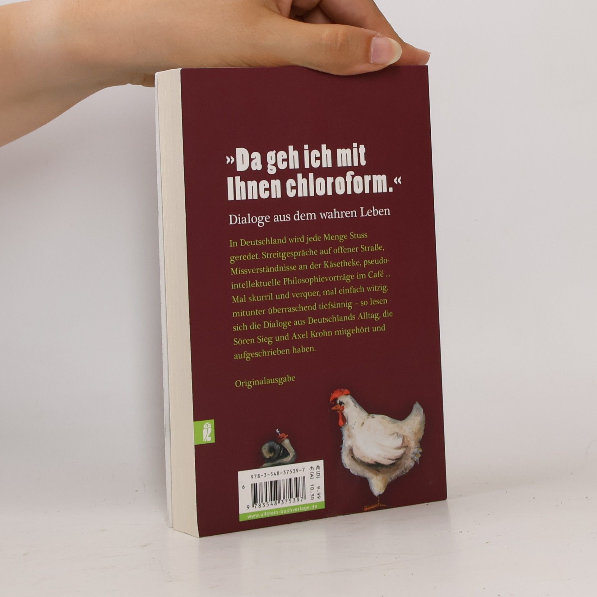 Sören Sieg 'Ich hab dich rein optisch nicht verstanden!'