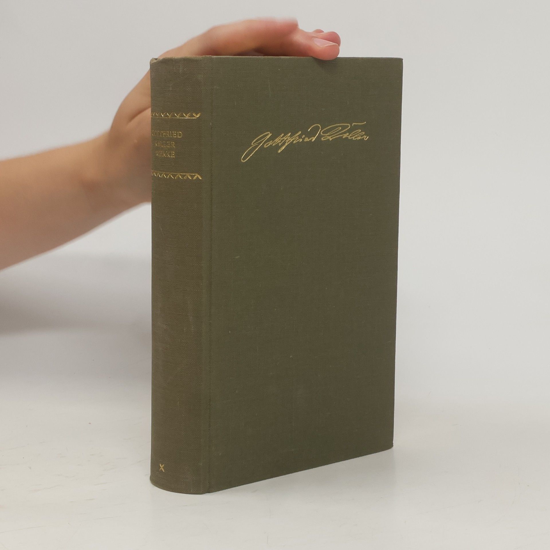Gottfried Keller Gottfried Keller Werke. Erster Band