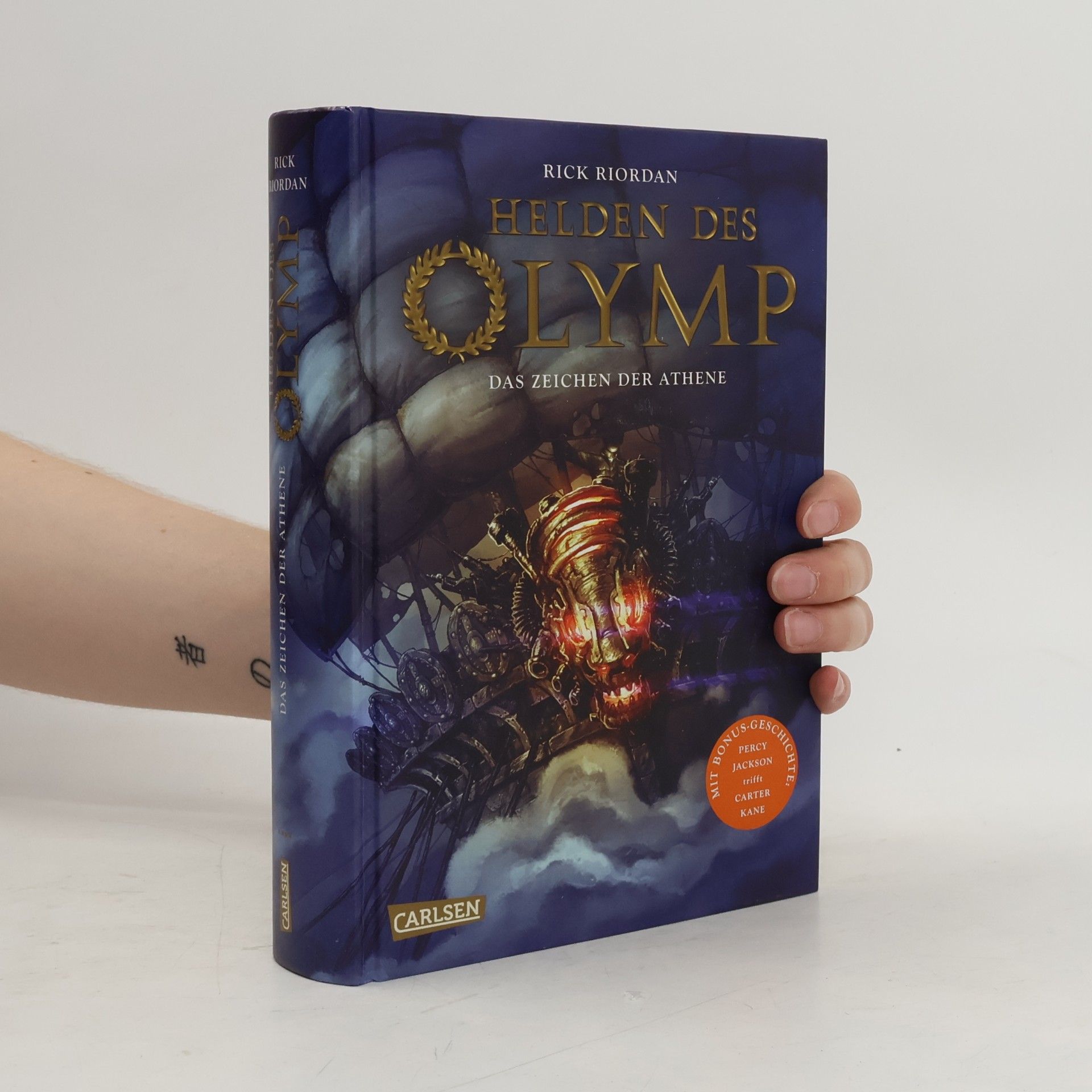 Rick Riordan Helden des Olymp 3: Das Zeichen der Athene
