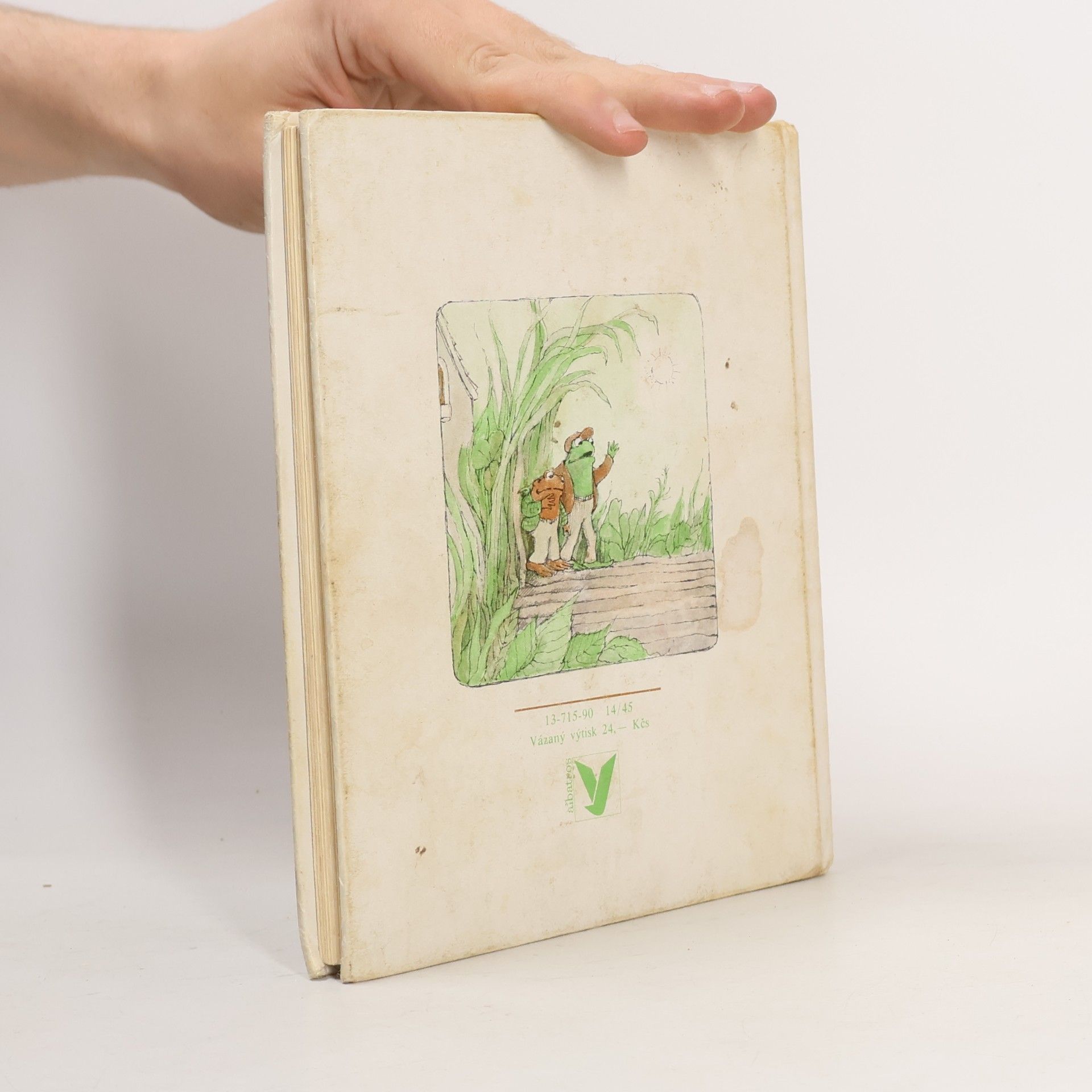 Arnold Lobel Kvak a Žbluňk jsou kamarádi