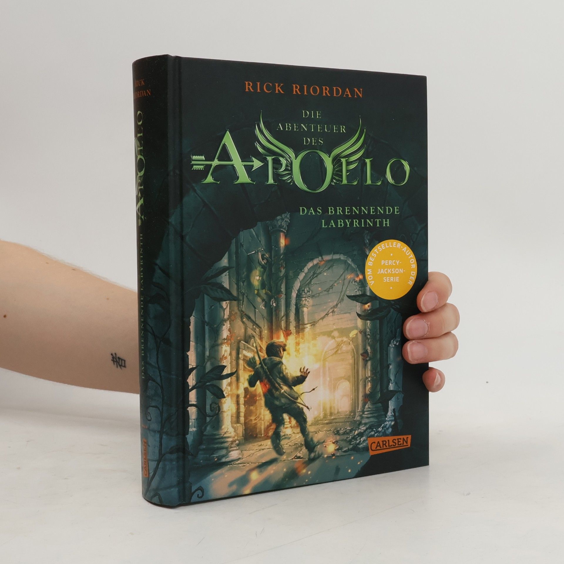 Rick Riordan Das brennende Labyrinth