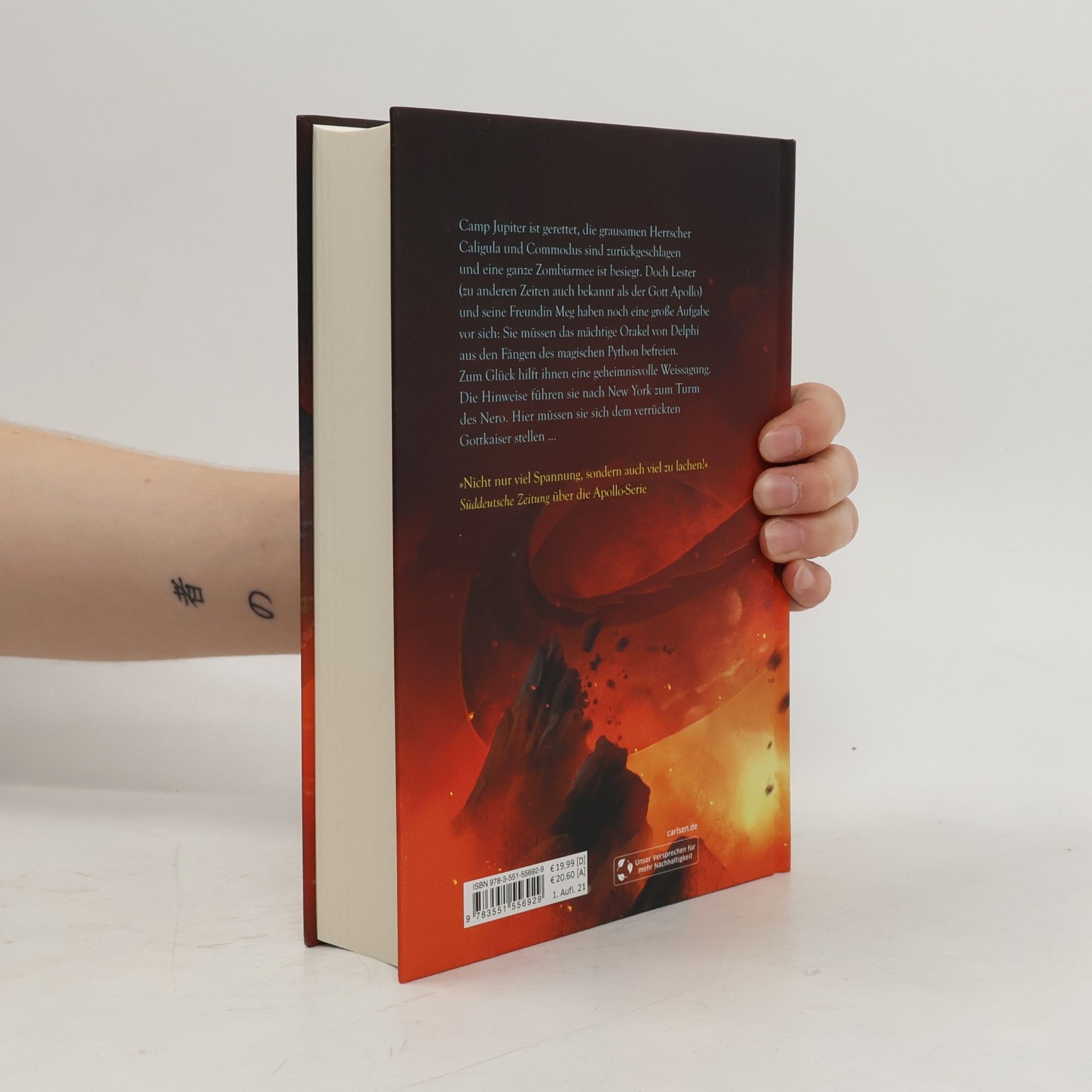 Rick Riordan Die Abenteuer des Apollo 5: Der Turm des Nero