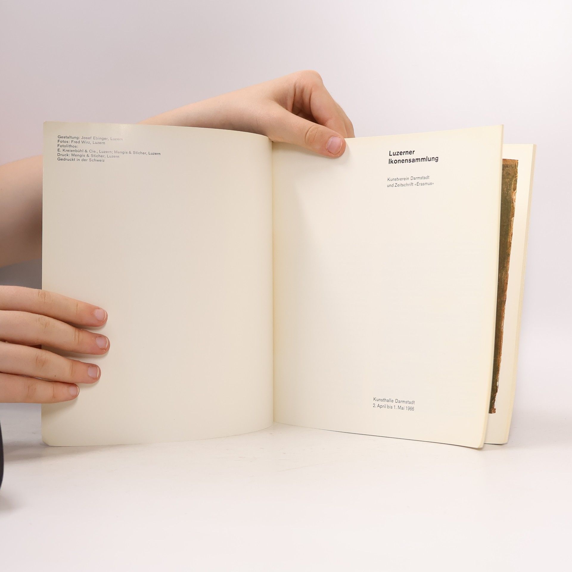 Collectif d'auteurs Luzerner Ikonensammlung