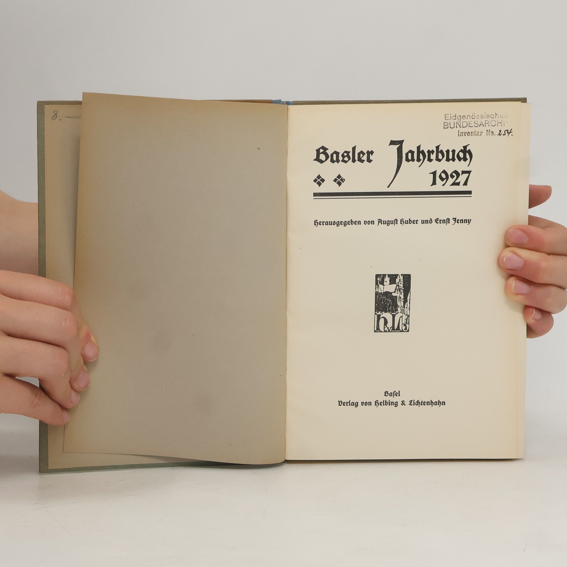 Autorenkollektiv Basler Jahrbuch 1927