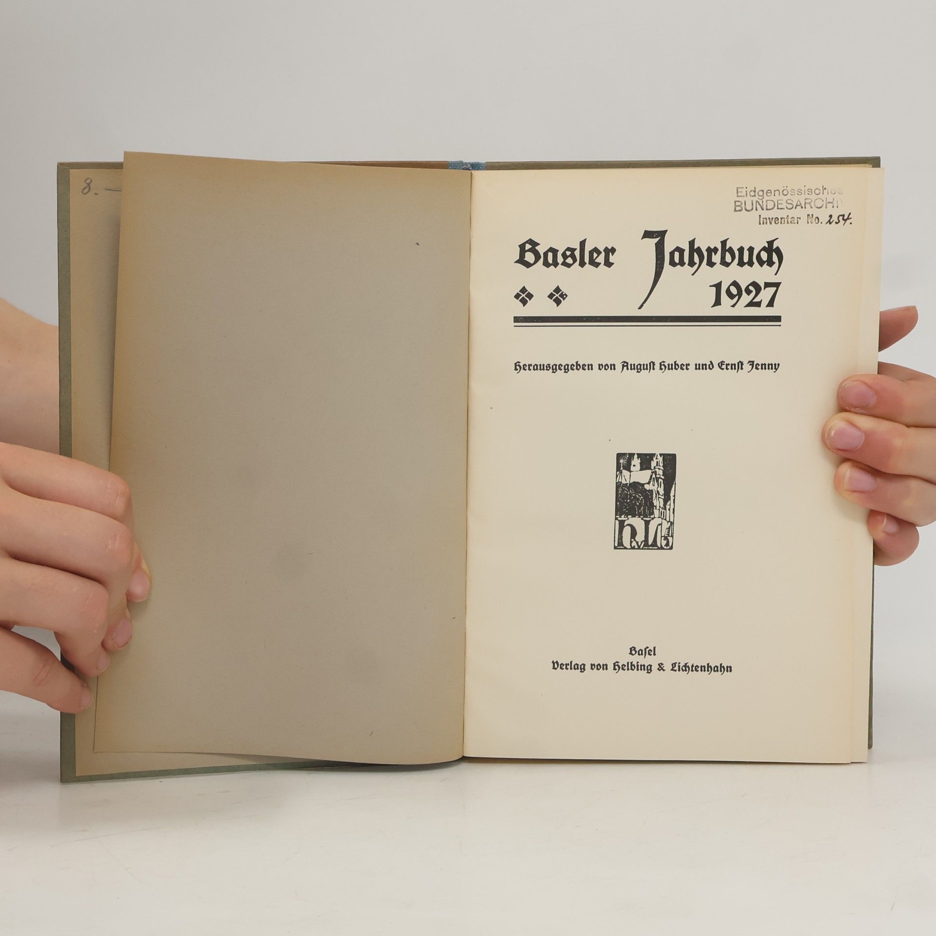 Autorenkollektiv Basler Jahrbuch 1927