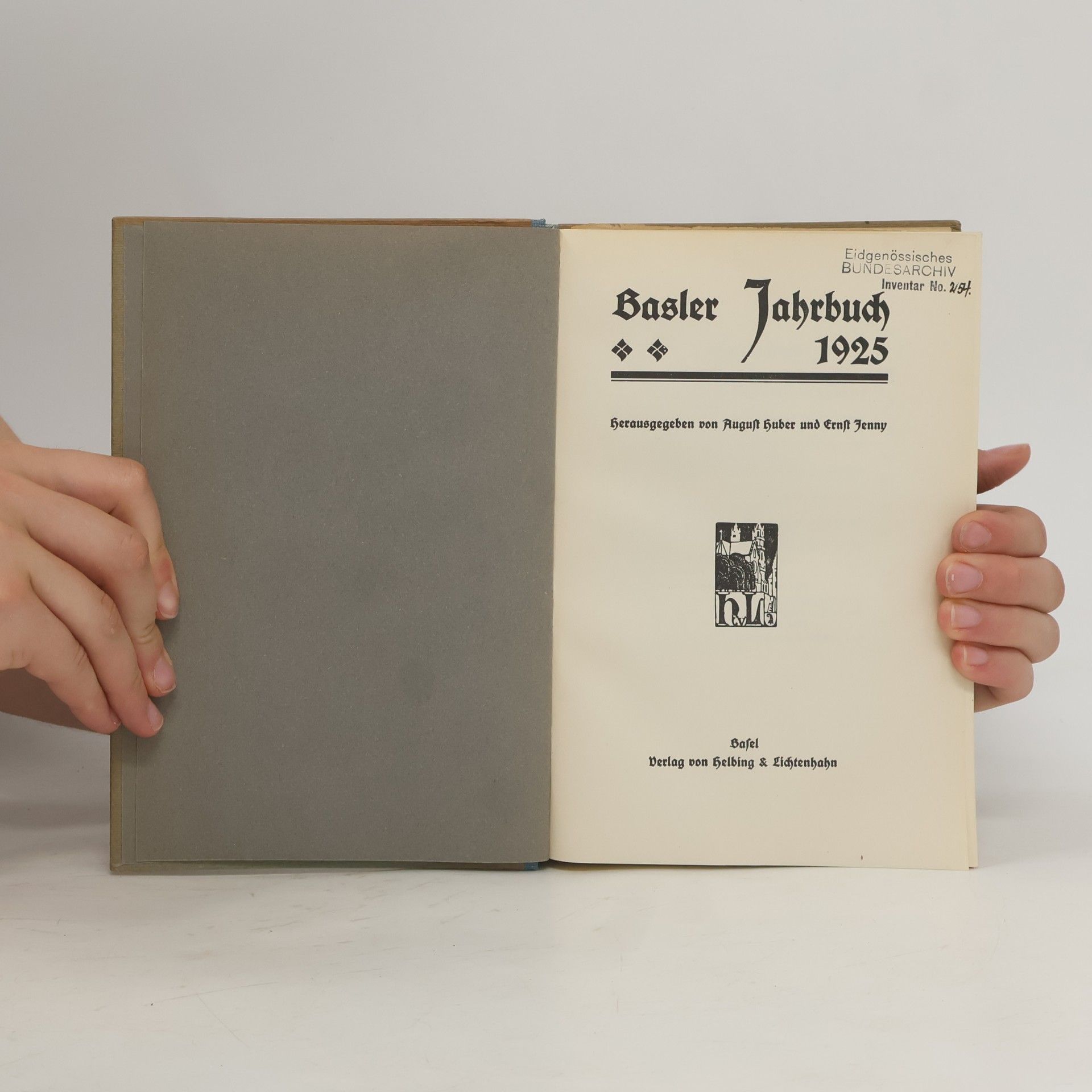 kolektiv Basler Jahrbuch 1925