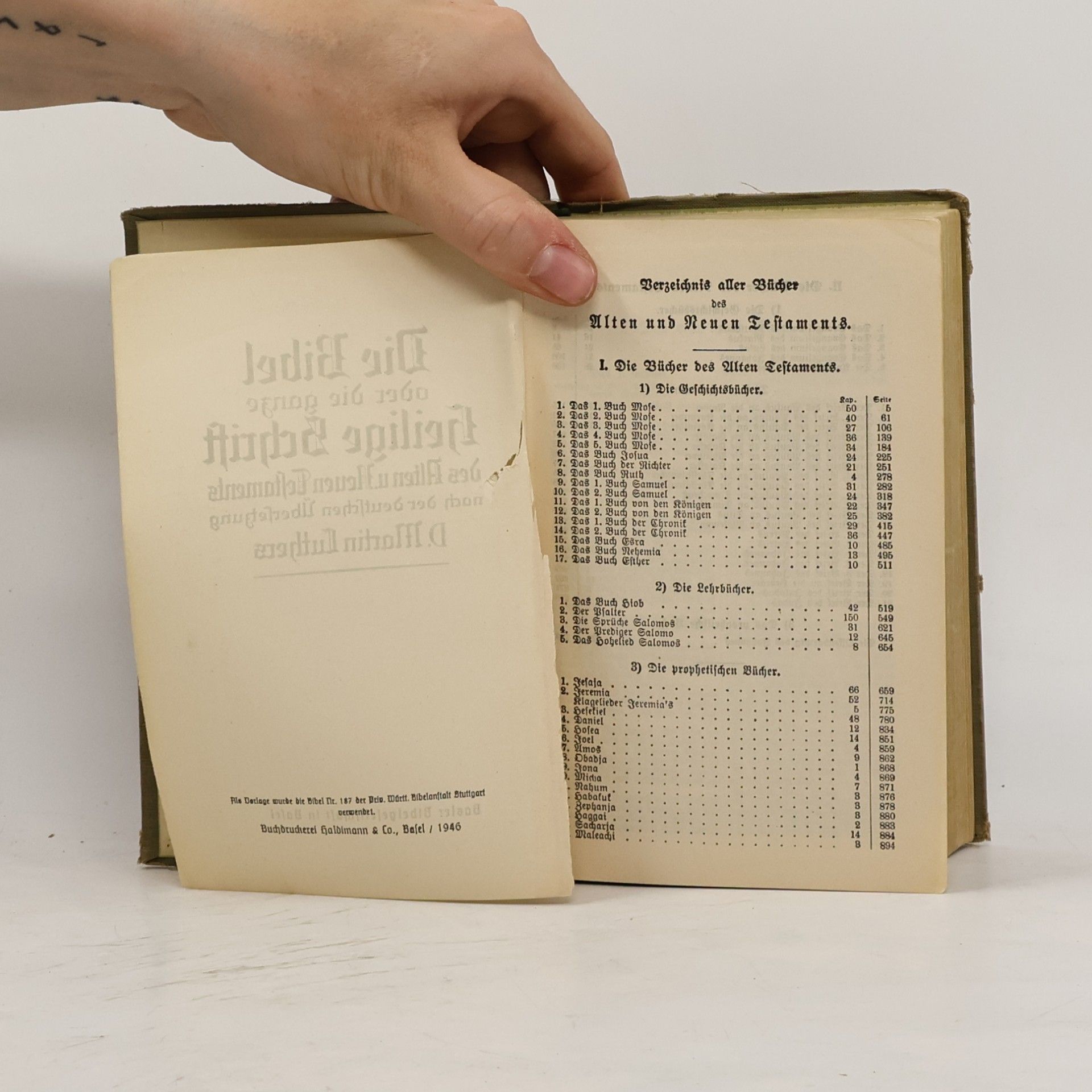 Martin Luther Die Heilige Schrift