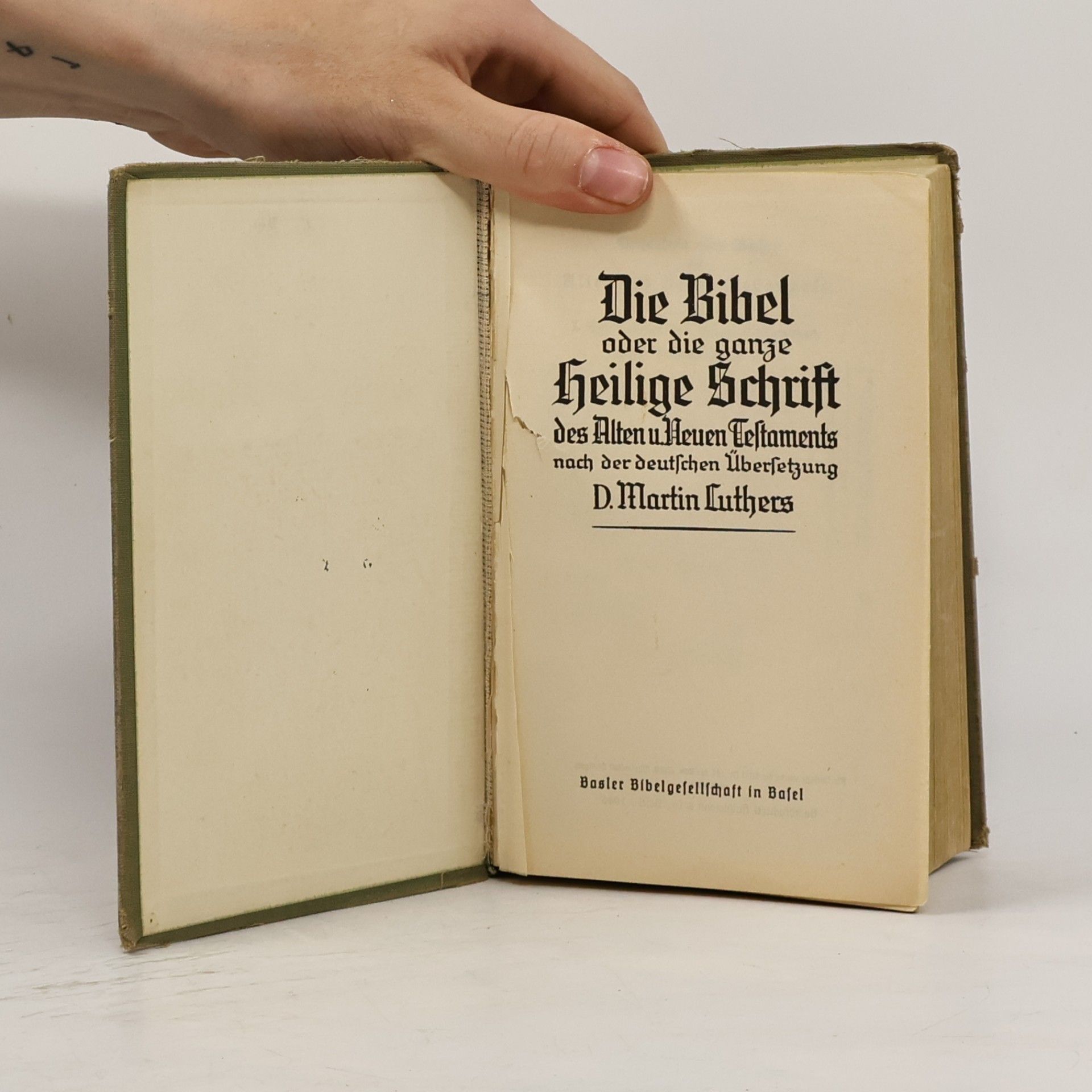 Martin Luther Die Heilige Schrift