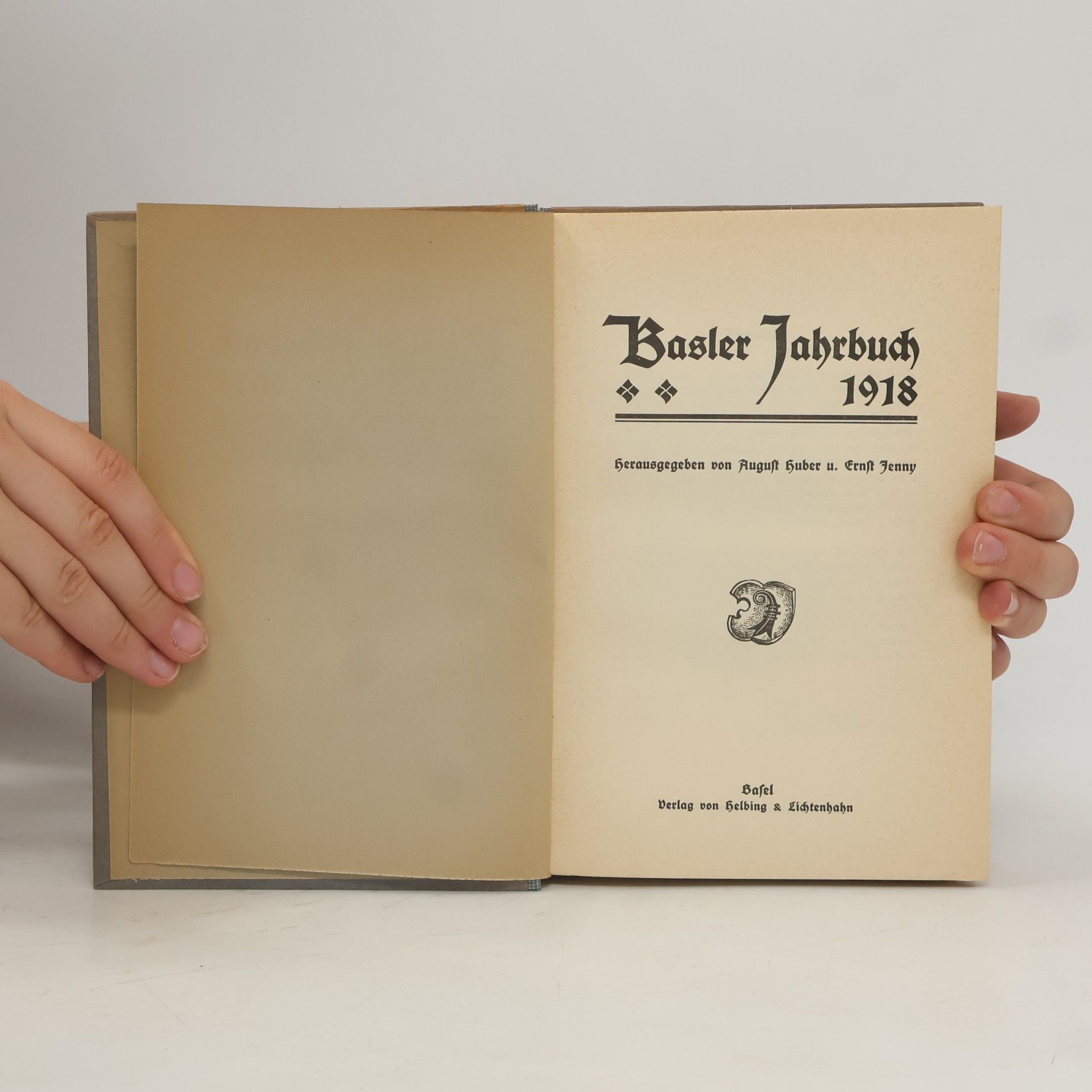 AA.VV. Basler Jahrbuch 1918