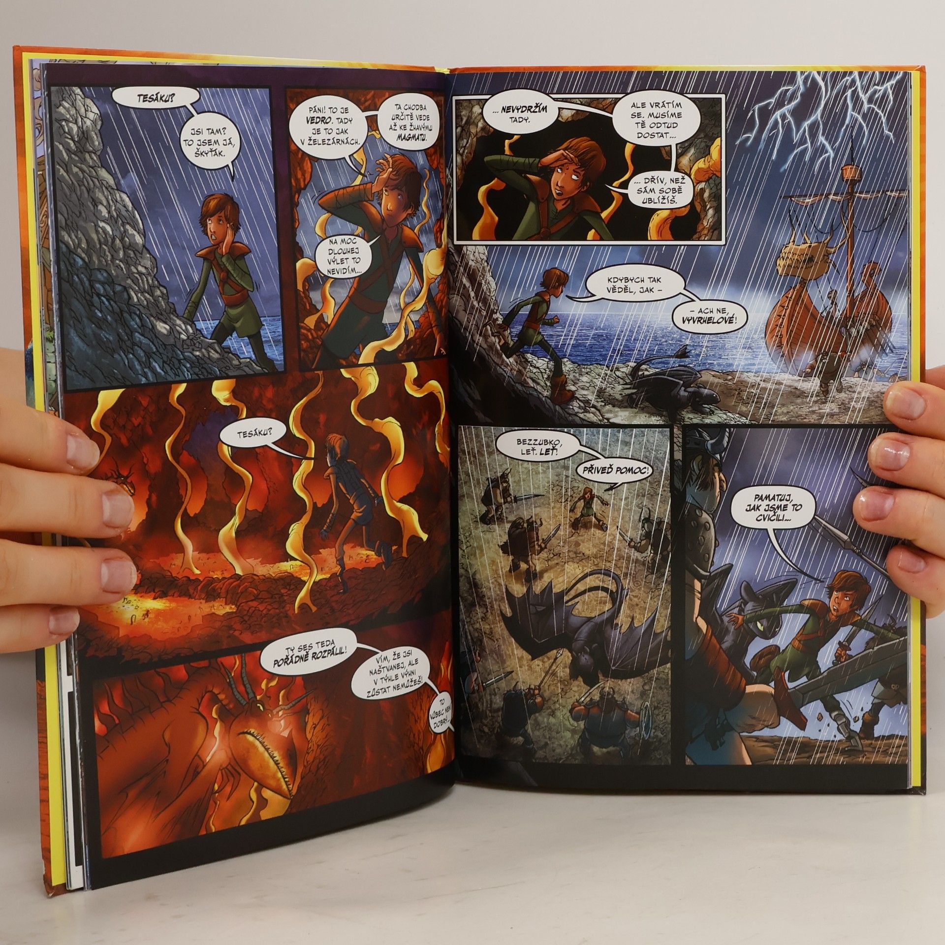 Simon Furman Jak vycvičit draky. Jezdci z Blpu. První díl, Dračí výheň