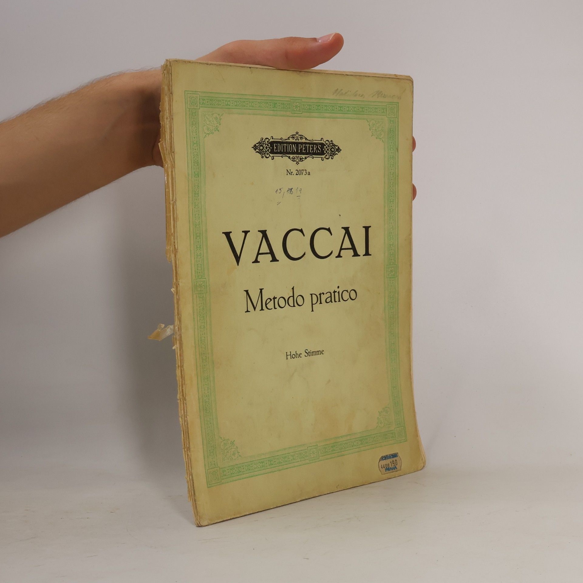 Autorenkollektiv Vaccai. Metodo pratico