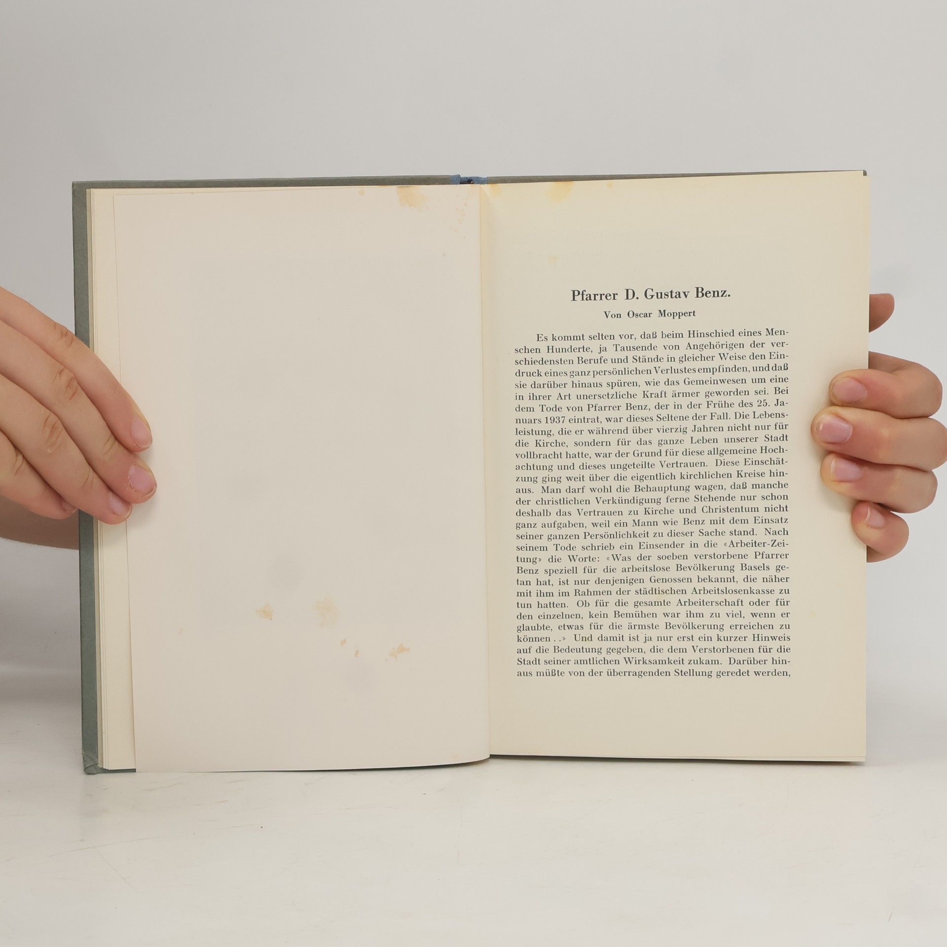 Autorenkollektiv Basler Jahrbuch 1938