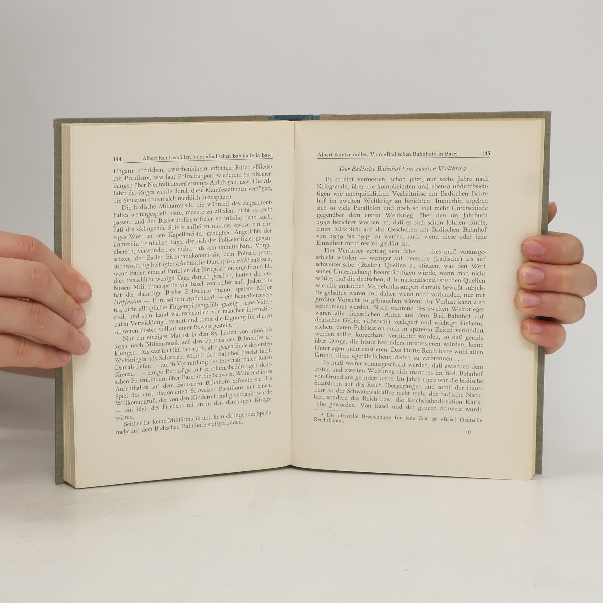 Ernst Jenny Basler Jahrbuch 1952