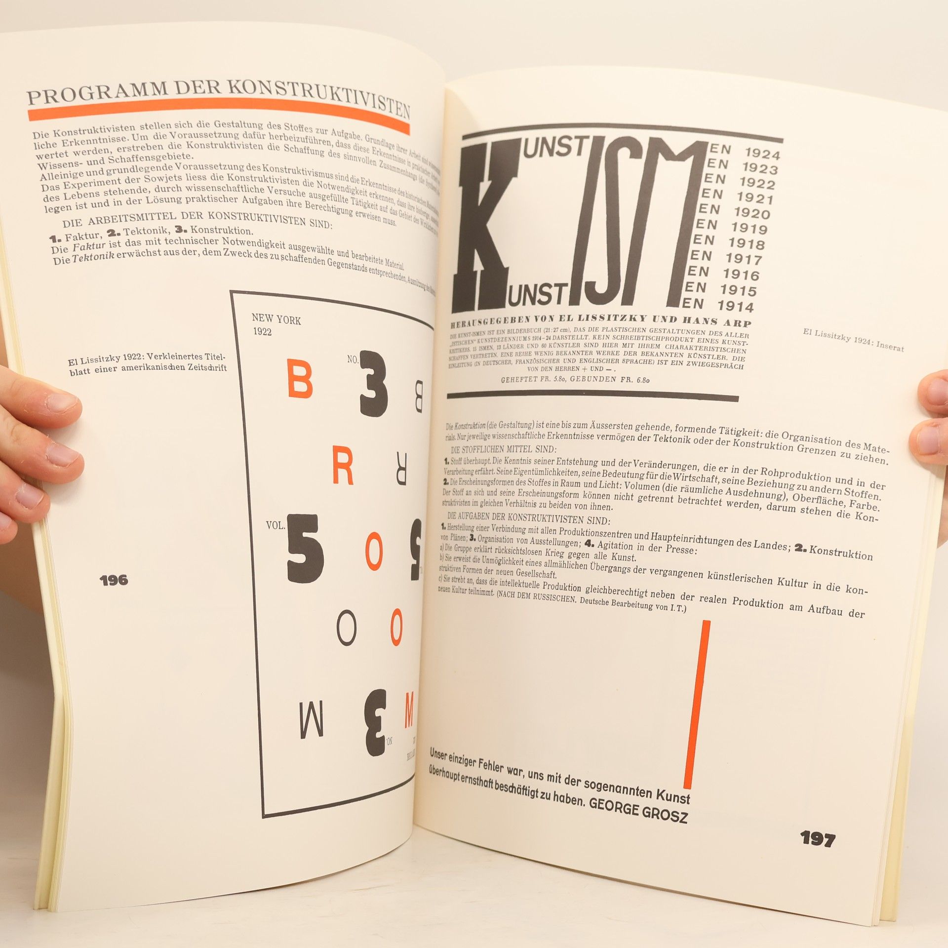 Natan Isaevič Alʹtman Typographische Mitteilungen: Elementare Typographie - Sonderheft - Oktoberheft 1925