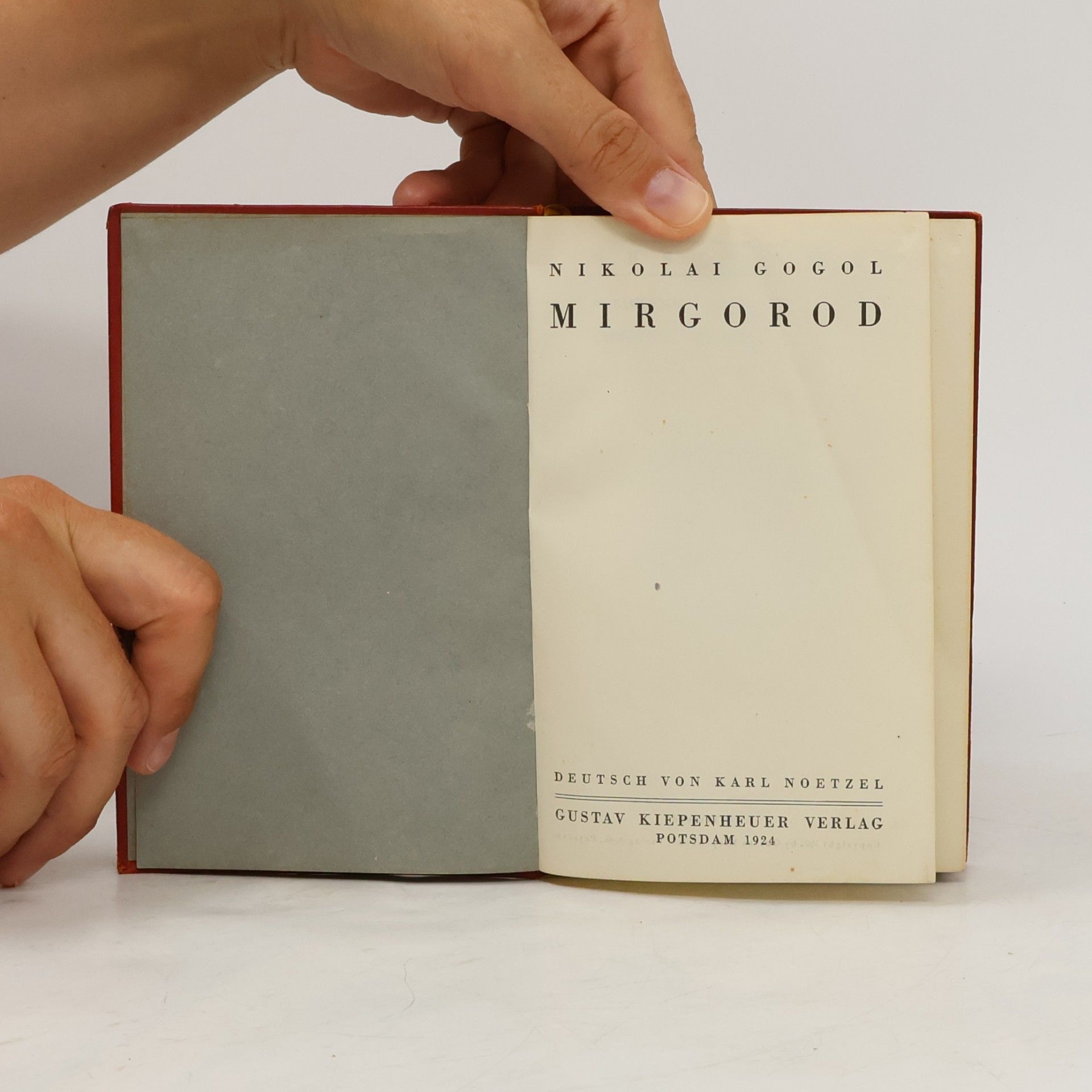 Nikolai Wassiljewitsch Gogol Mirgorod
