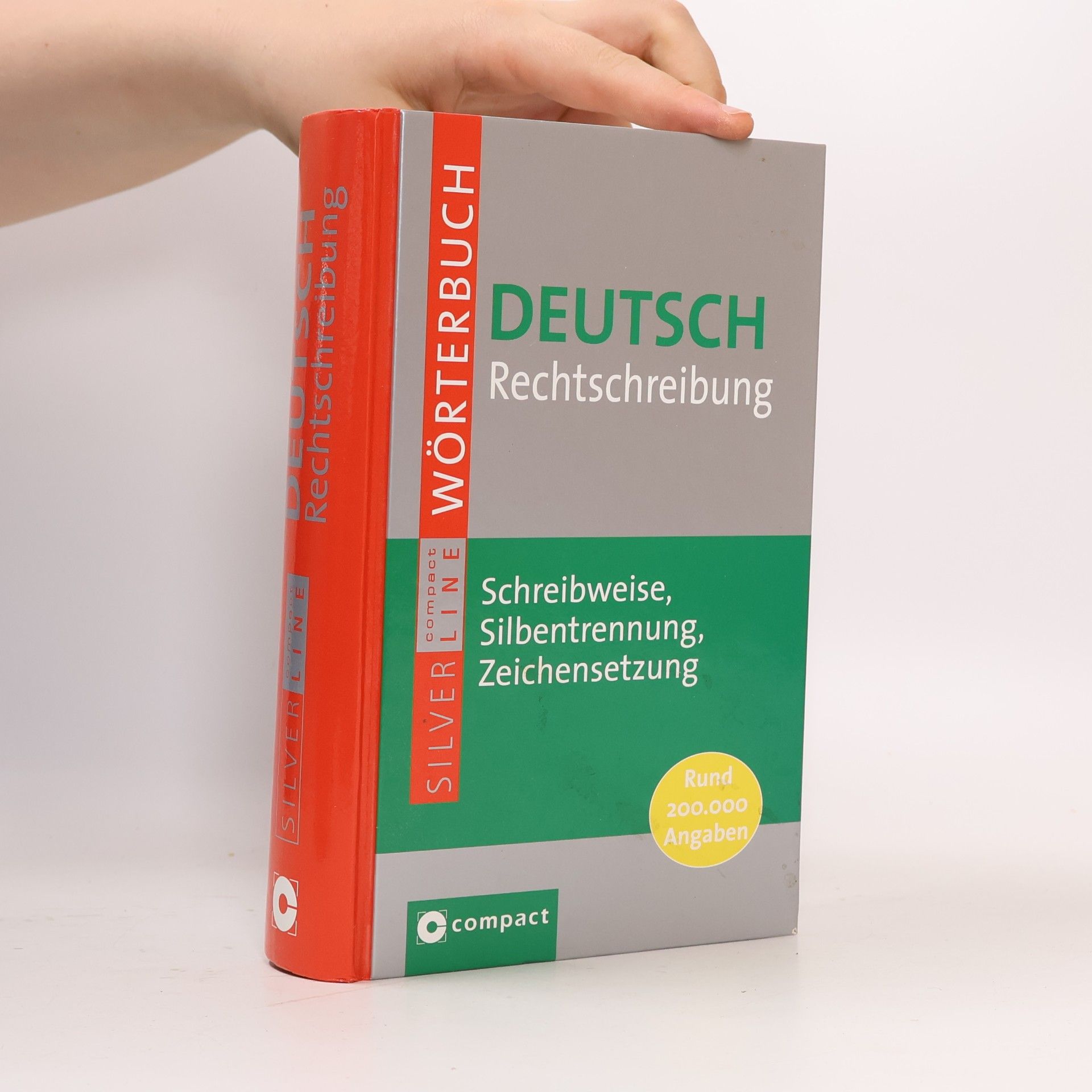 AA.VV. Silver Line: Großes Wörterbuch Deutsch Rechtschreibung