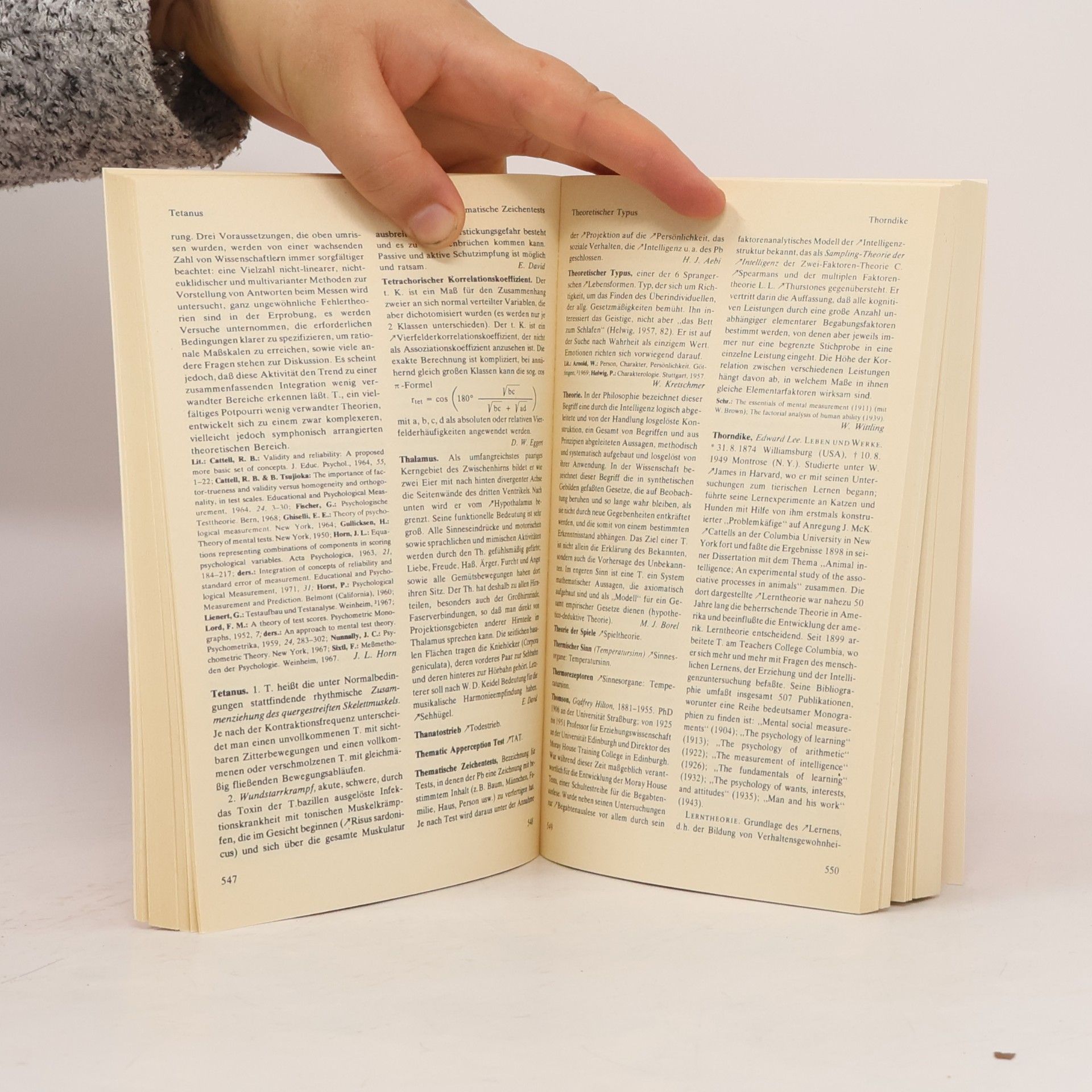 Wilhelm Arnold Lexikon der Psychologie - 3.2: Lexikon der Psychologie