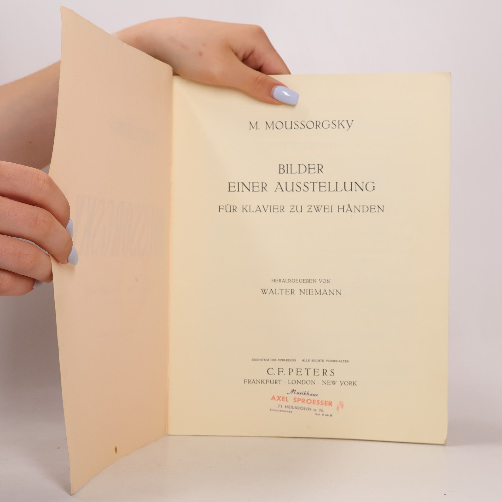 Autorenkollektiv Moussorgsky. Bilder einer Ausstellung
