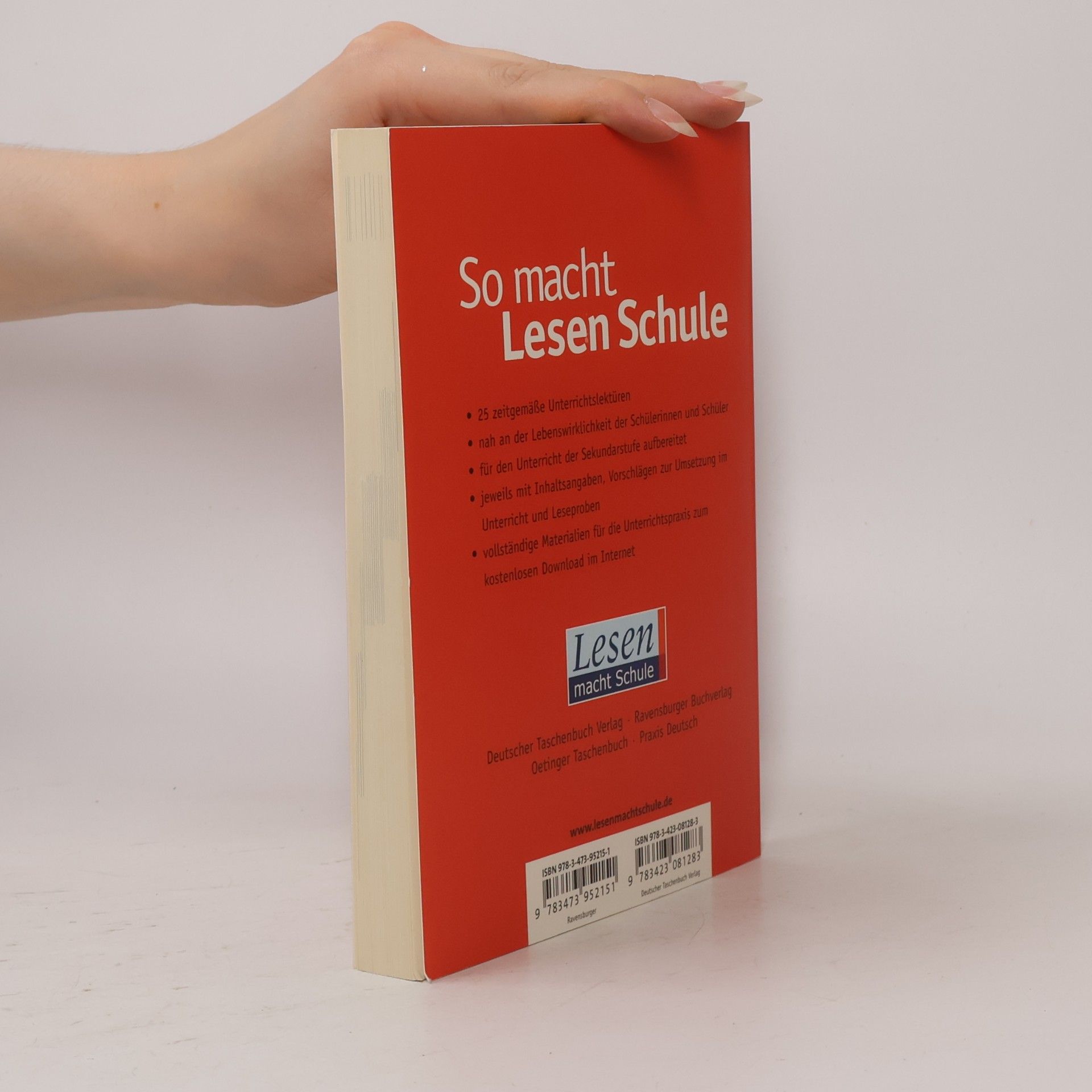 Susanne Krones Lesen macht Schule: Jugendliteratur für den Unterricht