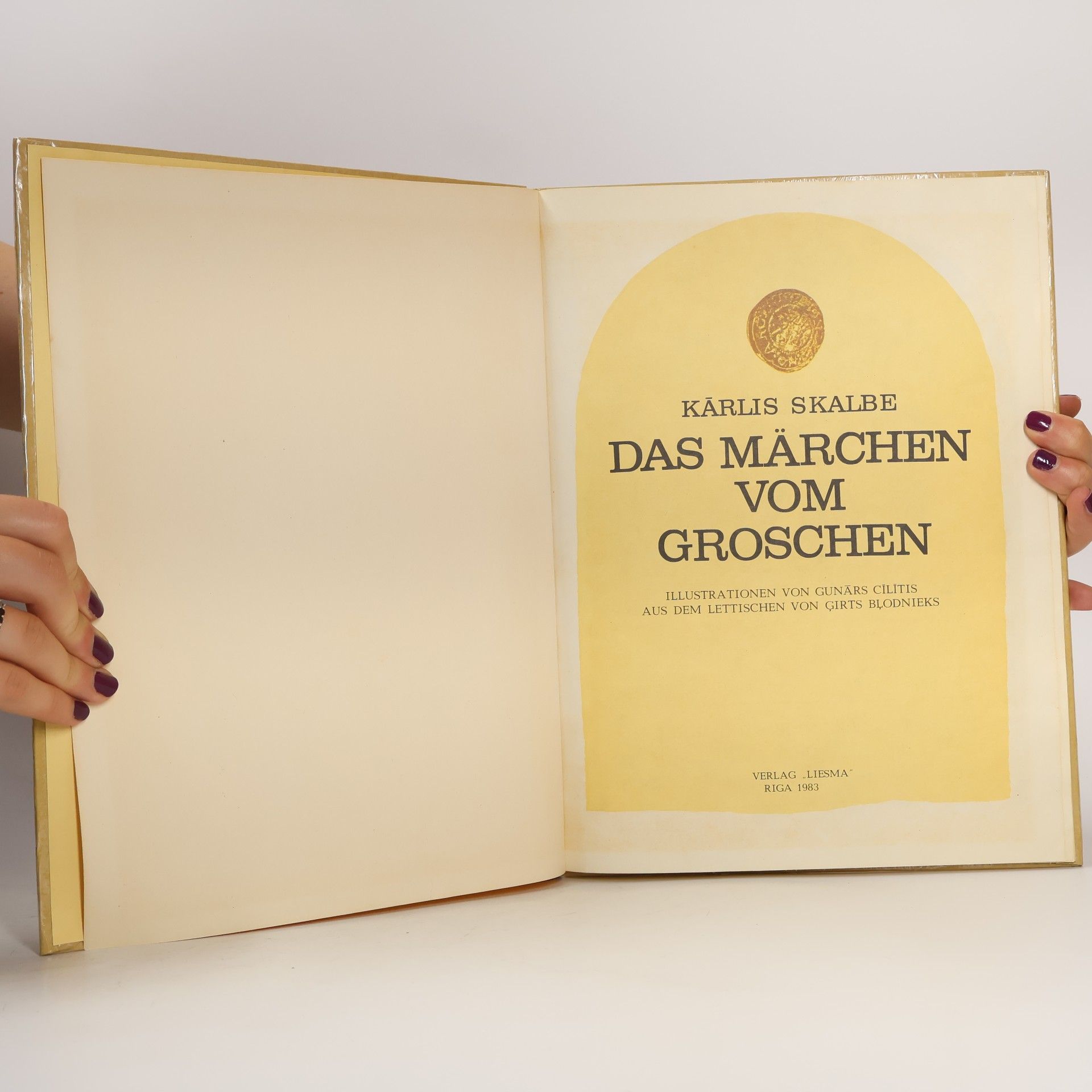 Kárlis Skalbe Das Märchen vom Groschen