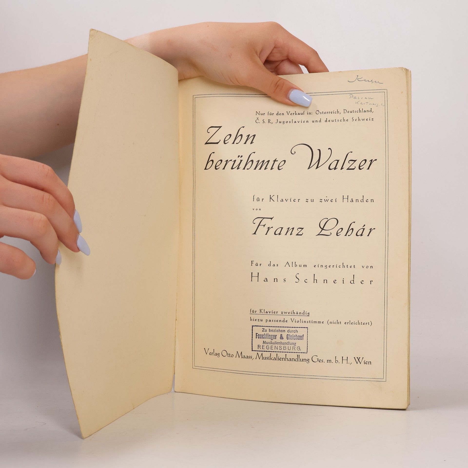 Franz Lehár Zehn berühmte Walzer