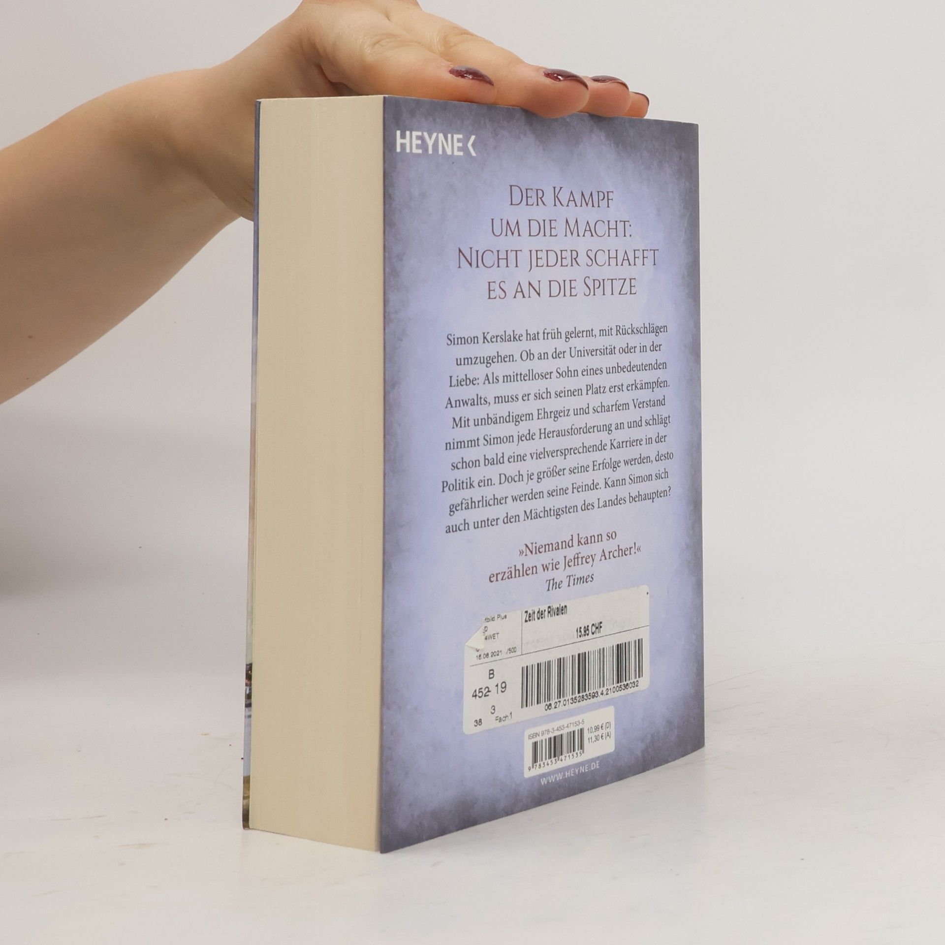 Jeffrey Archer Zeit der Rivalen