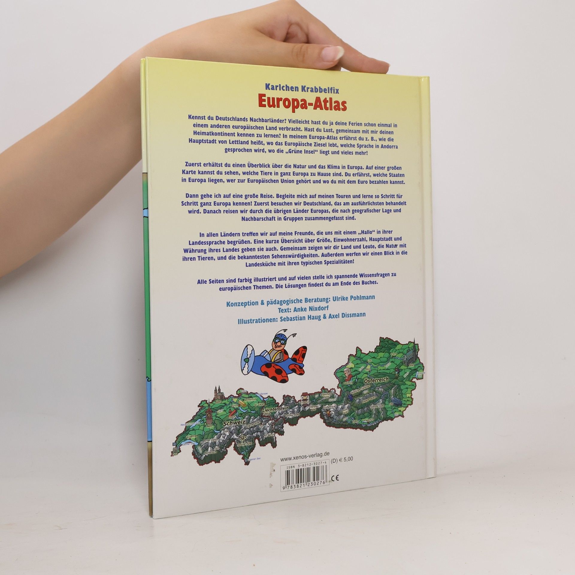 Ulrike Pohlmann Karlchen Krabbelfix Europa-Atlas
