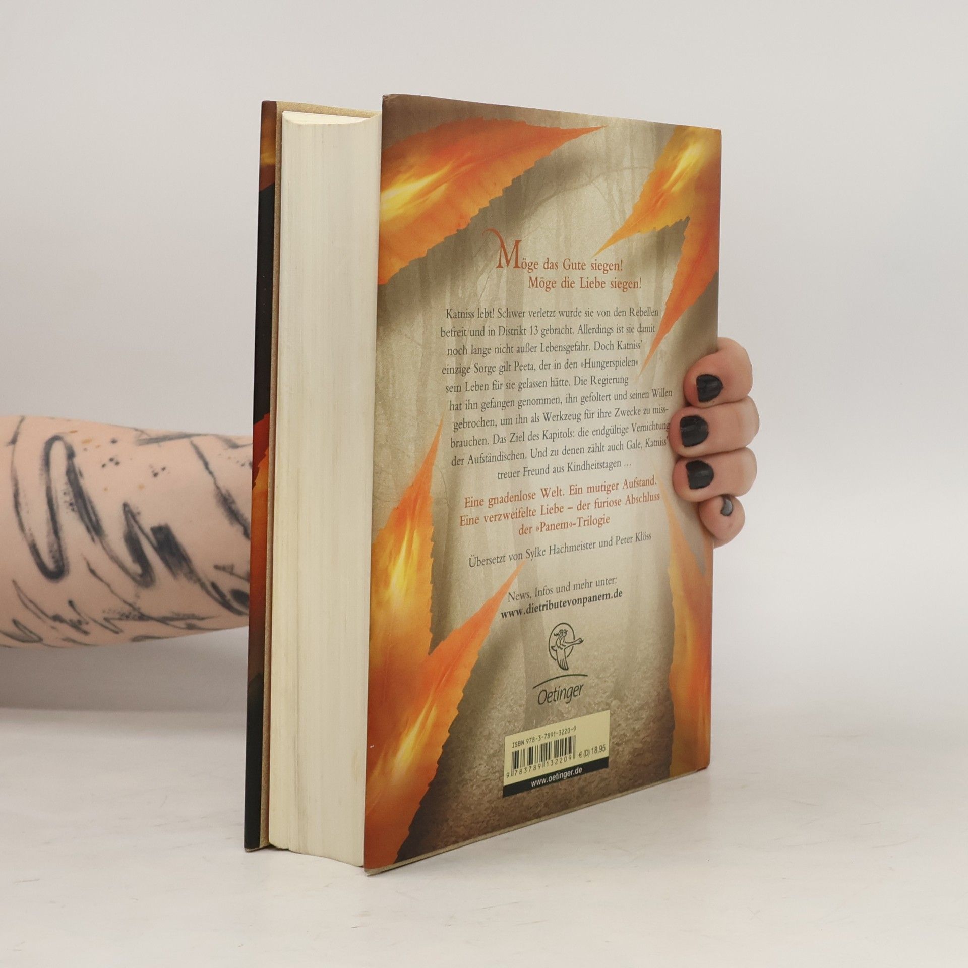 Suzanne Collins Die Tribute vom panem. Flammender Zorn