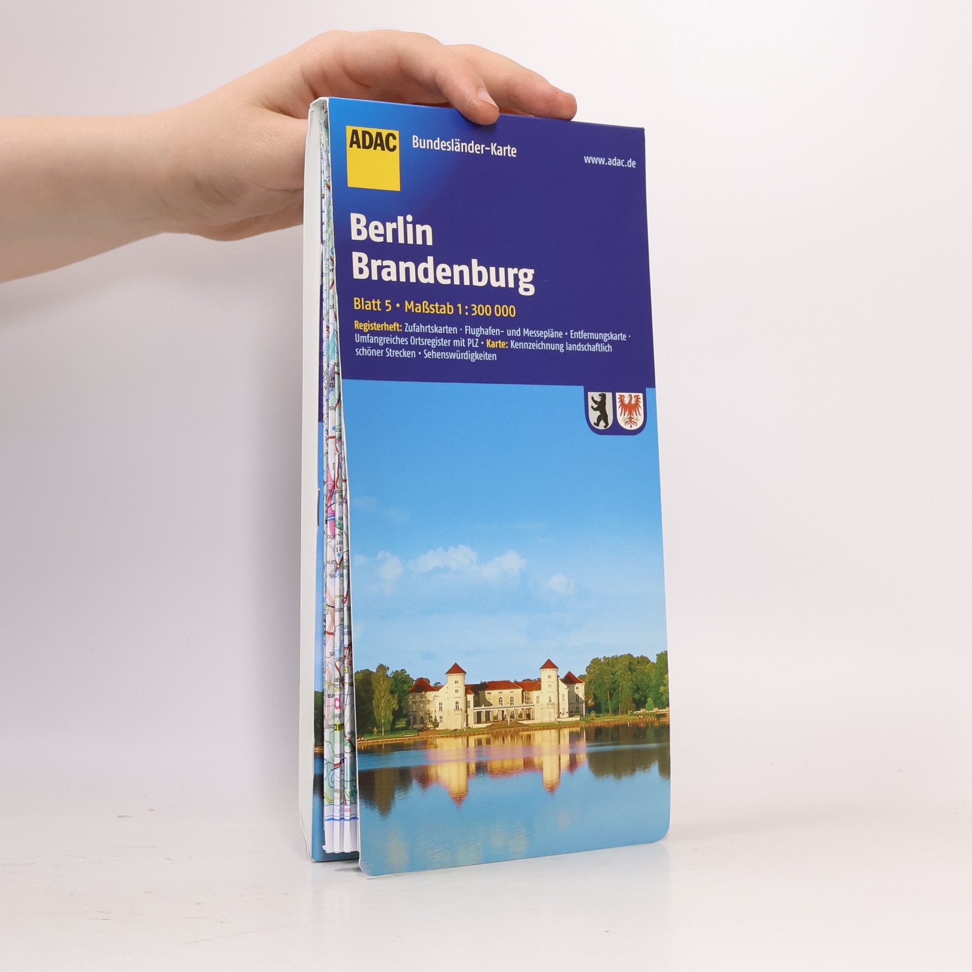 Collectif d'auteurs ADAC Bundesländerkarte Deutschland - 5: ADAC Karte Berlin, Brandenburg