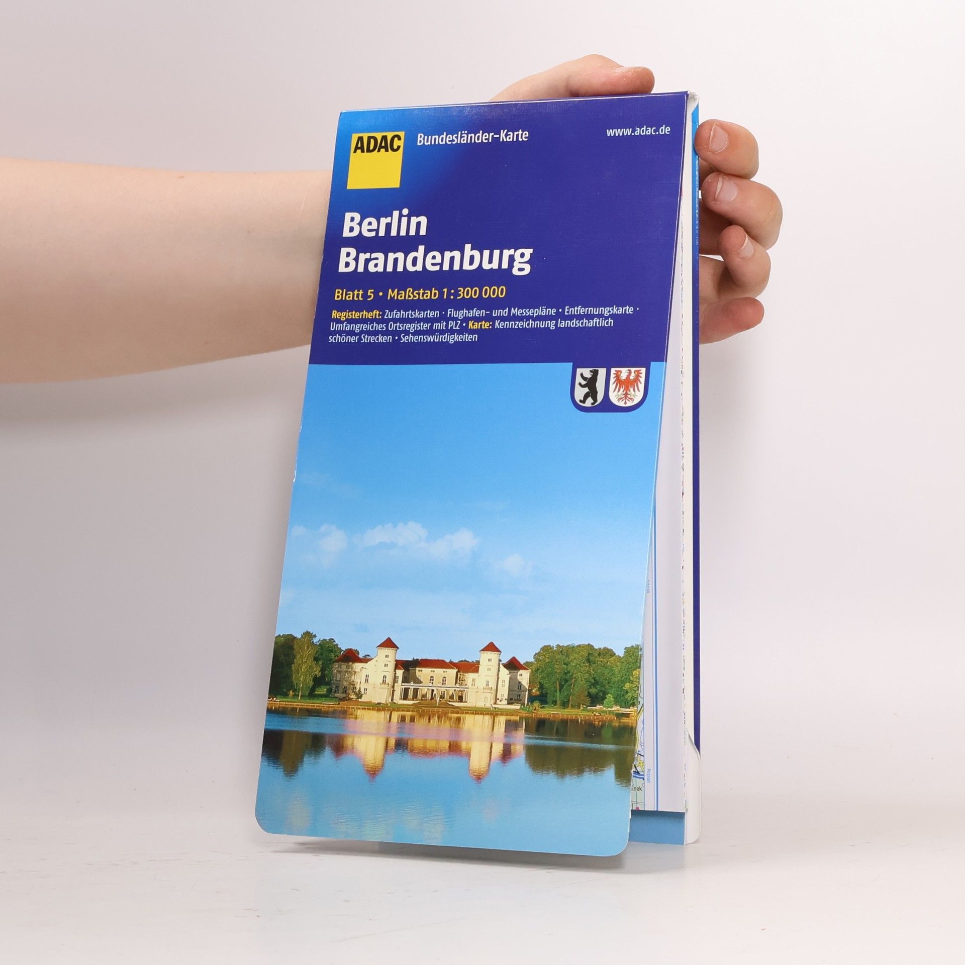 ADAC Bundesländerkarte Deutschland - 5: ADAC Karte Berlin, Brandenburg