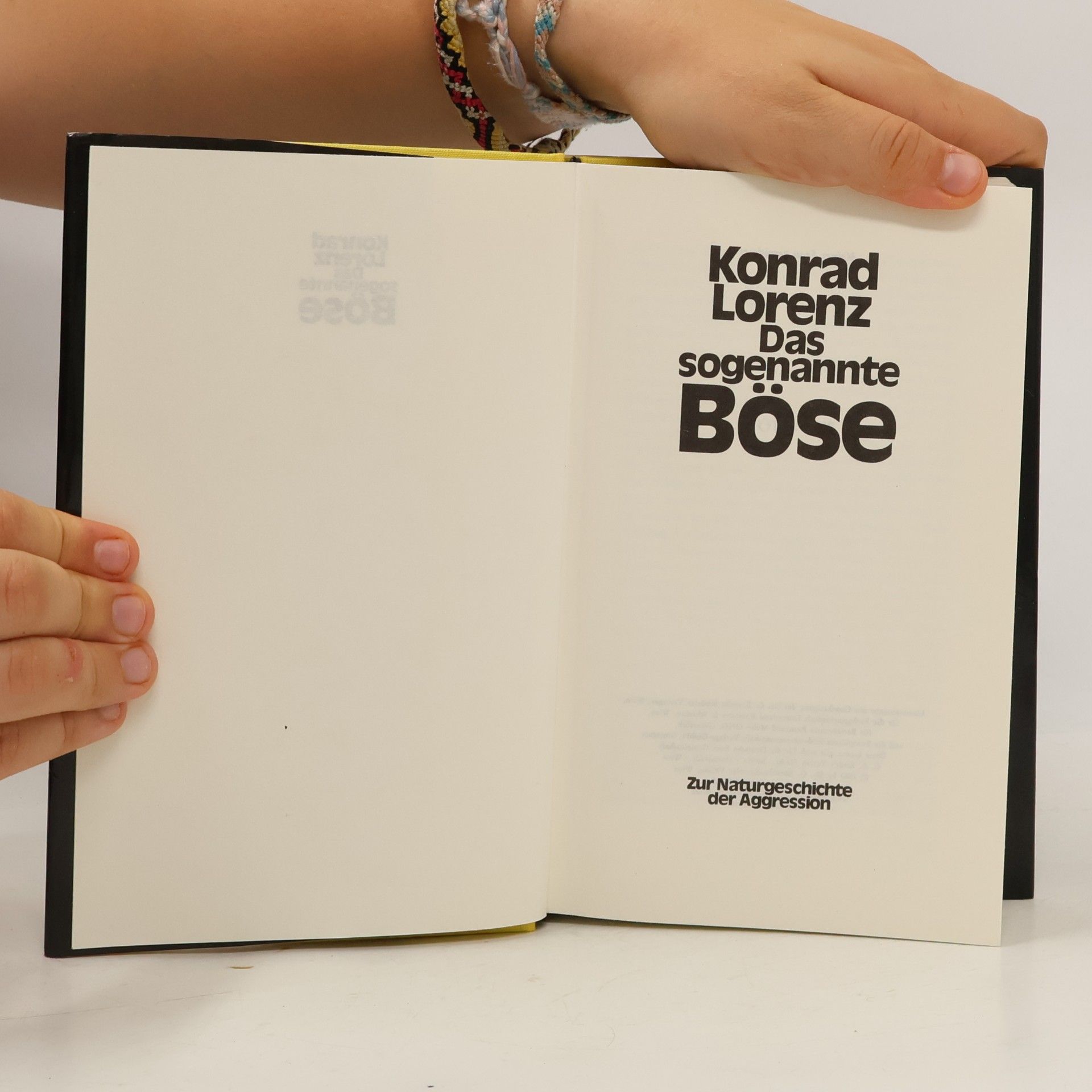 Konrad Lorenz Das sogenannte Böse