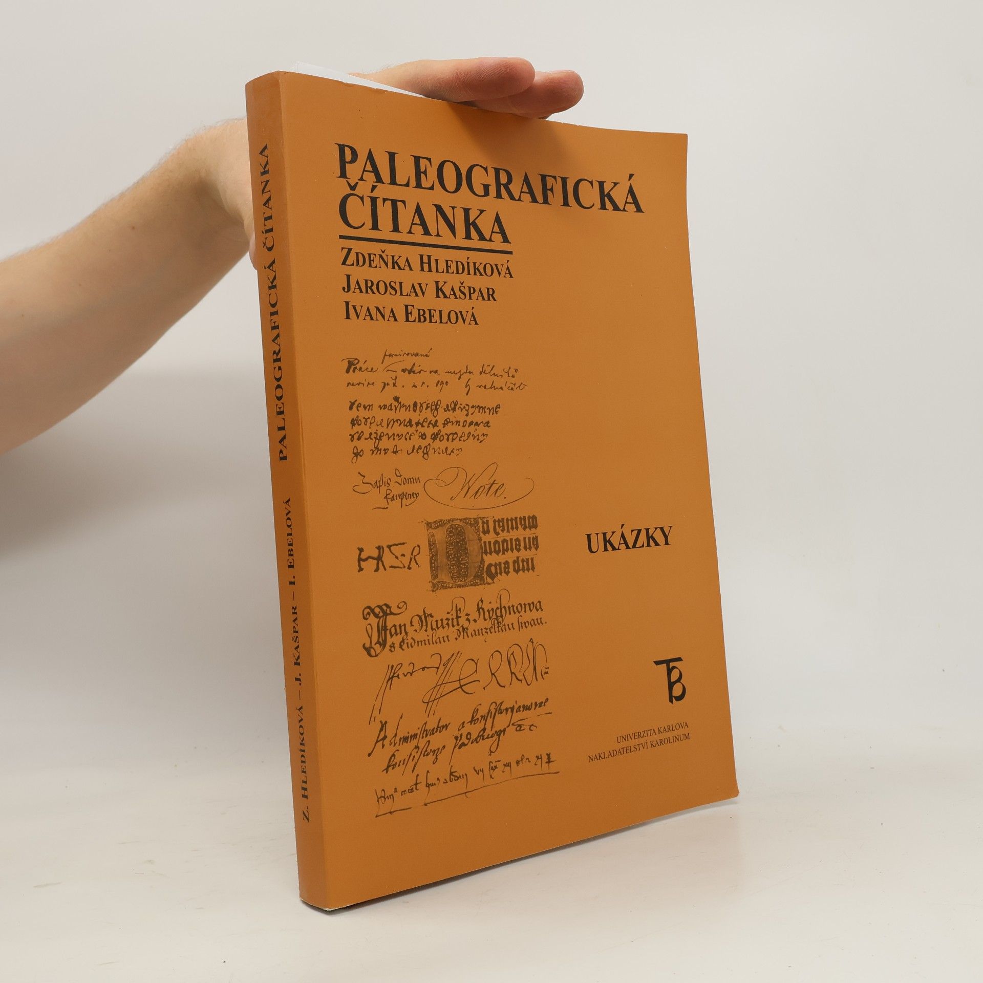 Zdeňka Hledíková Paleografická čítanka. Ukázky
