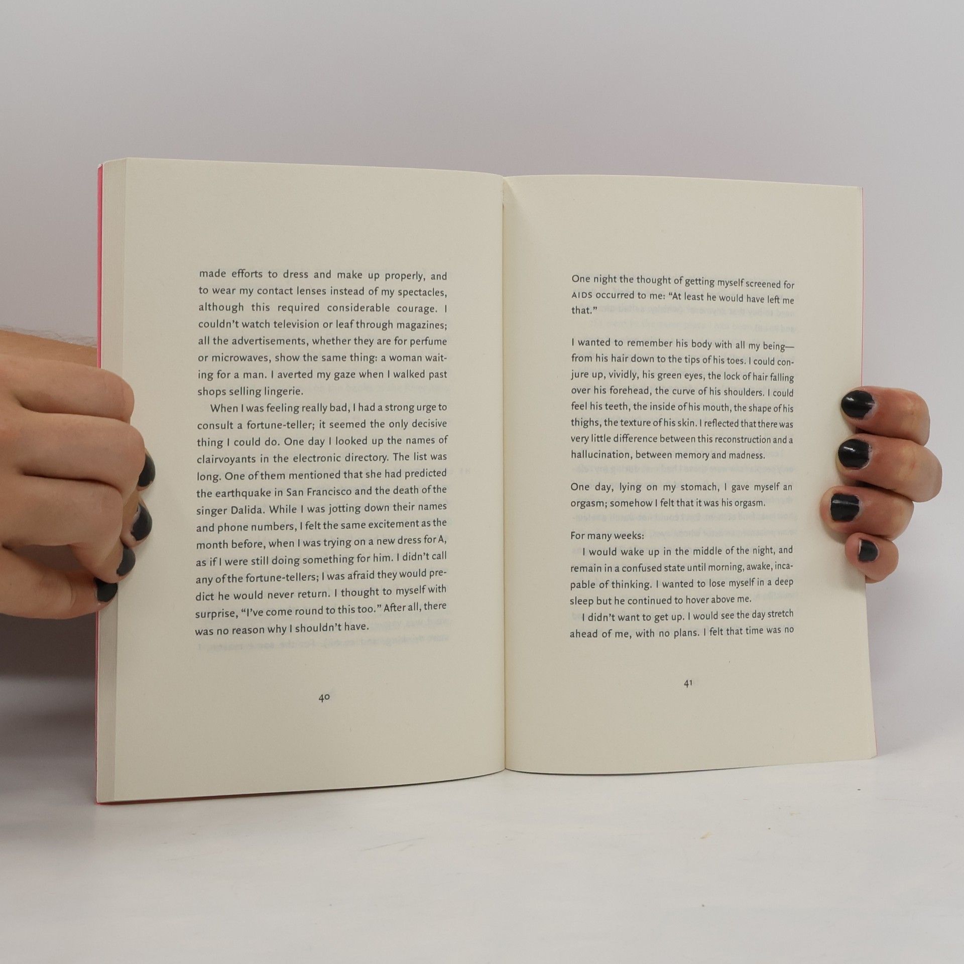 Annie Ernaux A Simple Passion