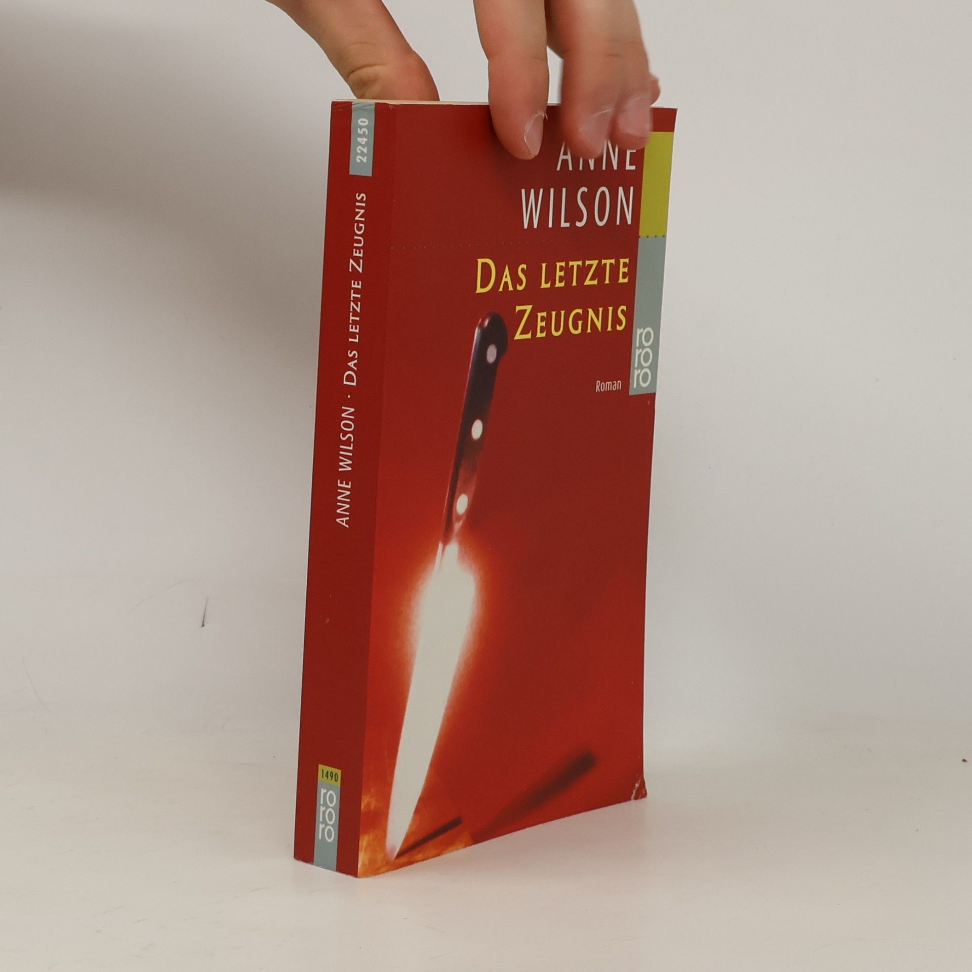 Anne Wilson Das letzte Zeugnis. Roman