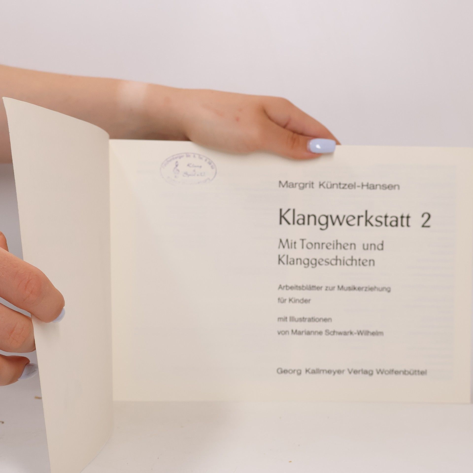 Margrit Küntzel-Hansen Klangwerkstatt 2