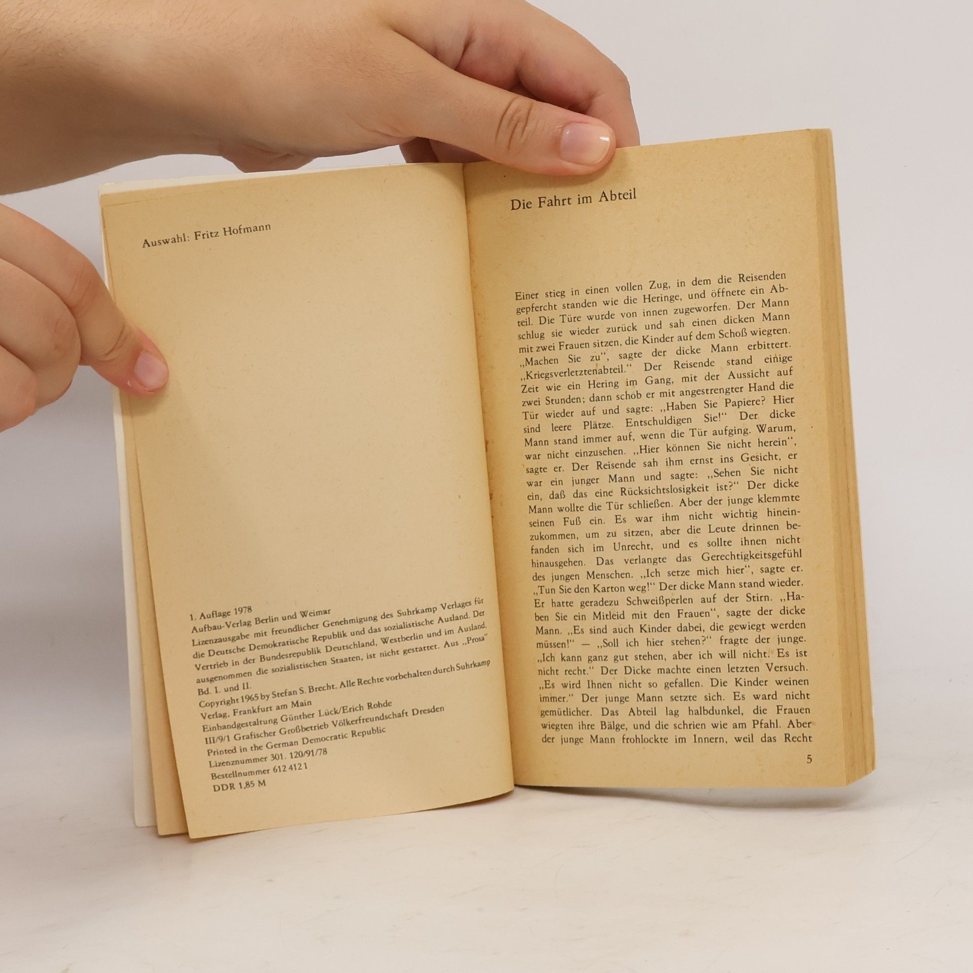 Bertolt Brecht Ein gemeiner Kerl : Geschichten