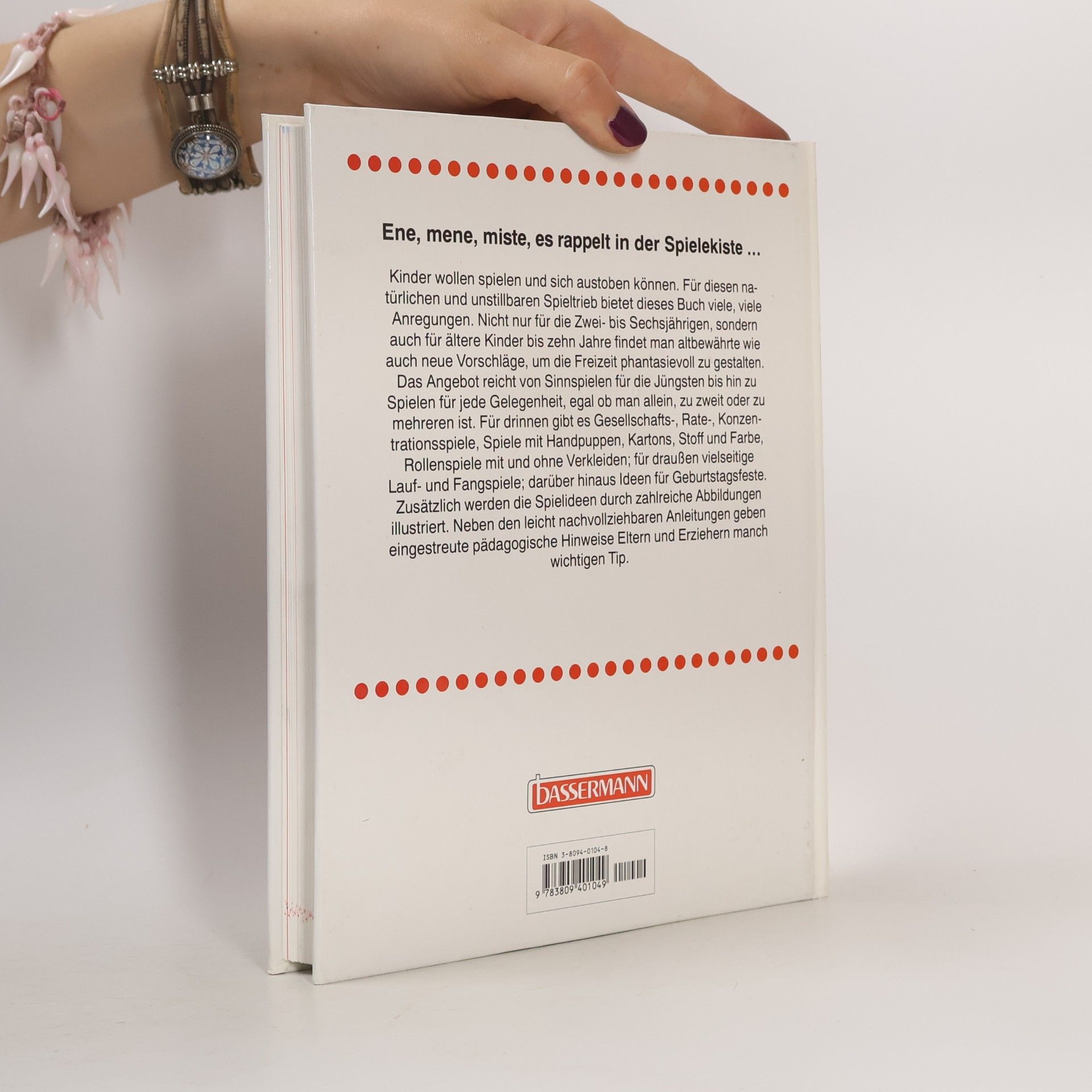 Emmanuela Düsseldorfer Das grosse Buch der Kinderspiele