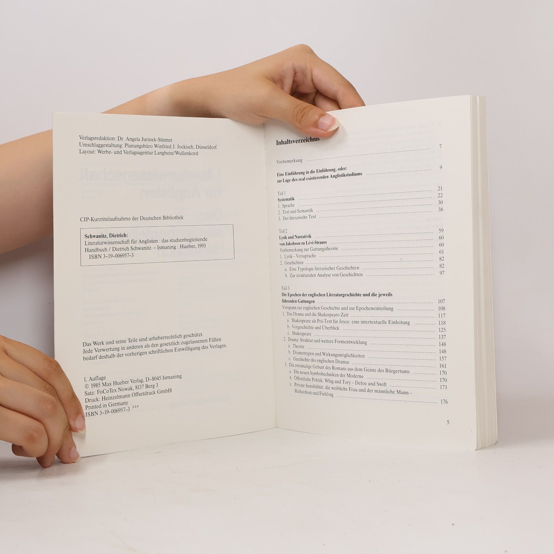 Dietrich Schwanitz Literaturwissenschaft für Anglisten