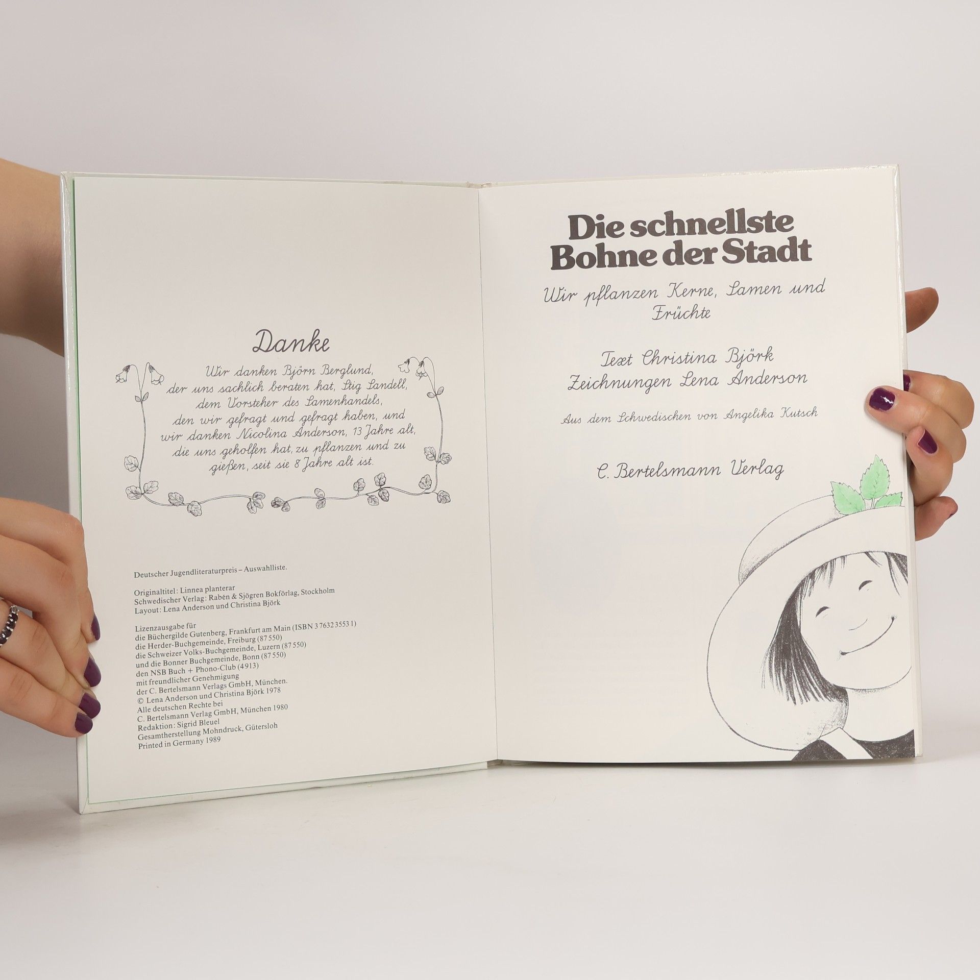 Christina Björk Die Schnellste Bohne der Stadt
